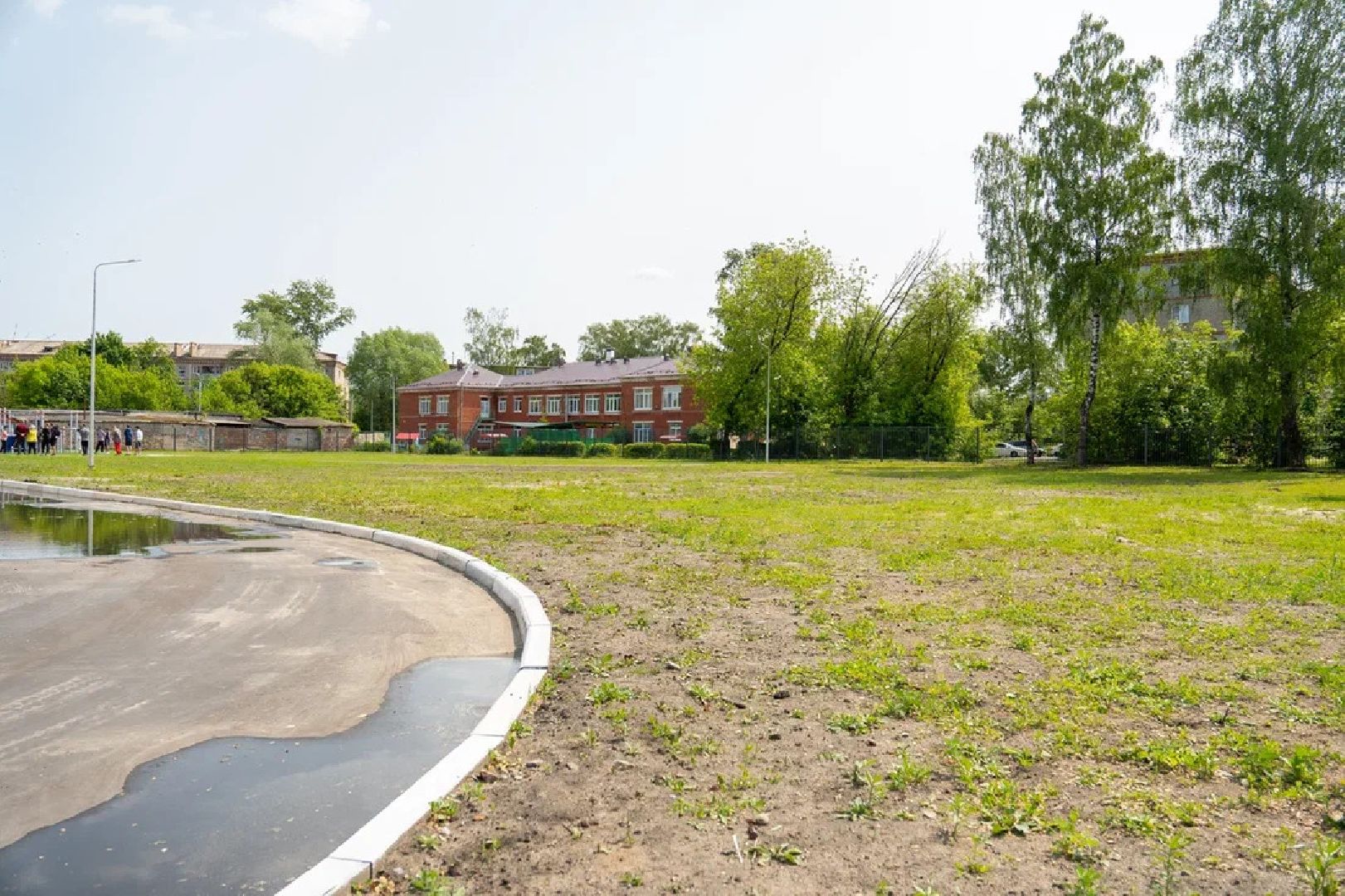 Открытый стадион, воркаут площадка, спорт, школа, Орехово-Зуево, благоустройство