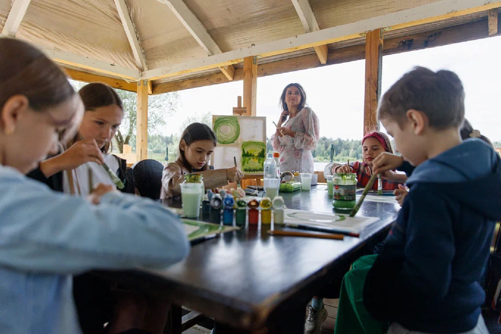 Отдых, туризм, лето в Подмосковье, пляж, Орехово-Зуево