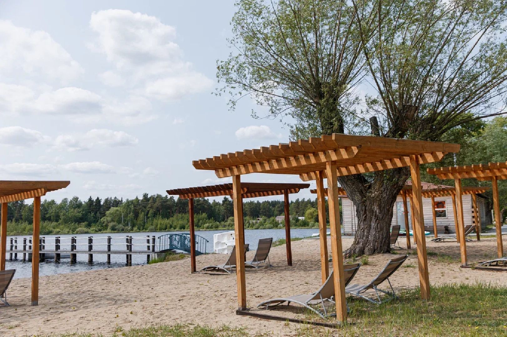 Отдых, туризм, лето в Подмосковье, пляж, Орехово-Зуево