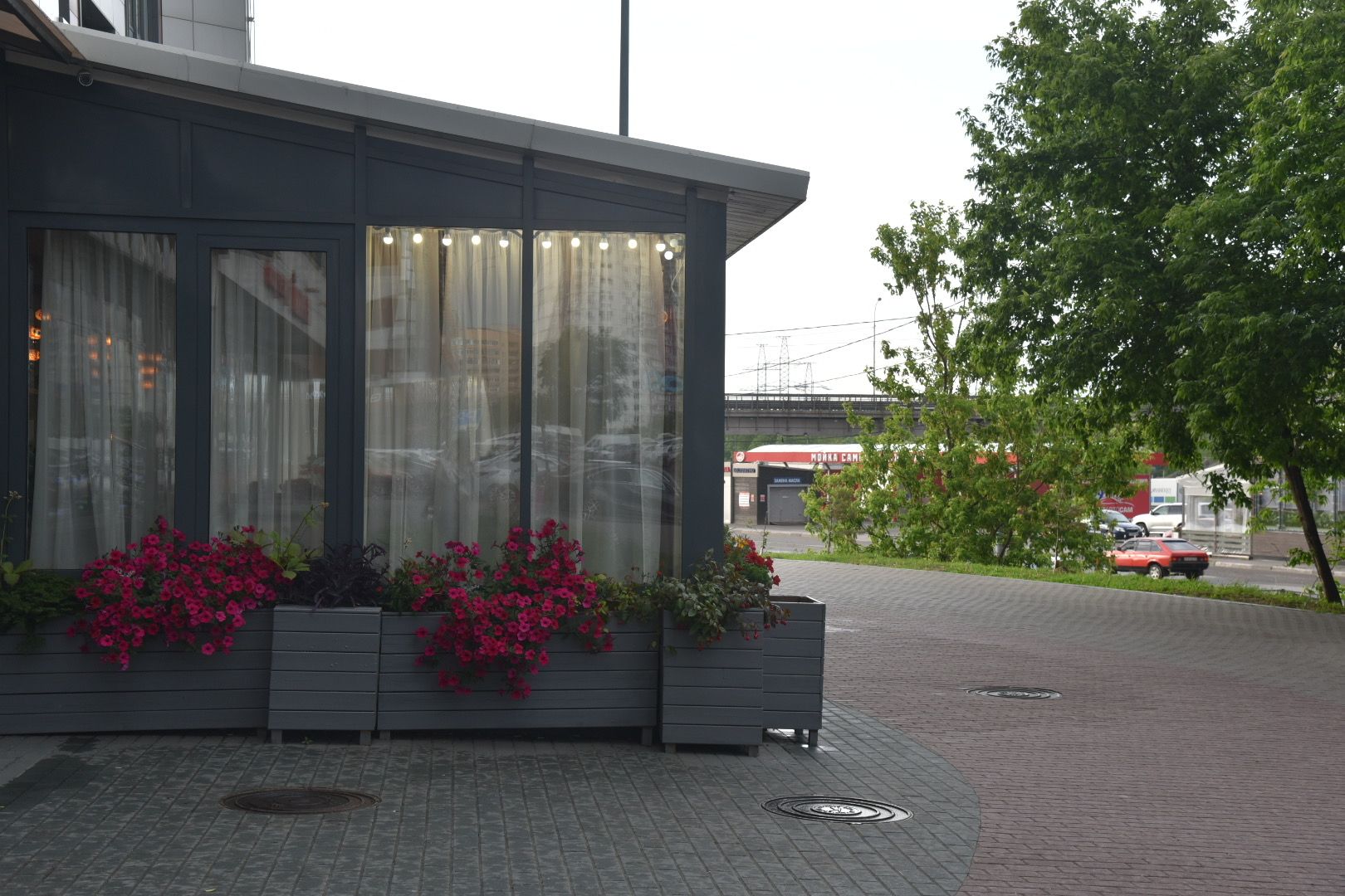 Химки, кафе, веранды