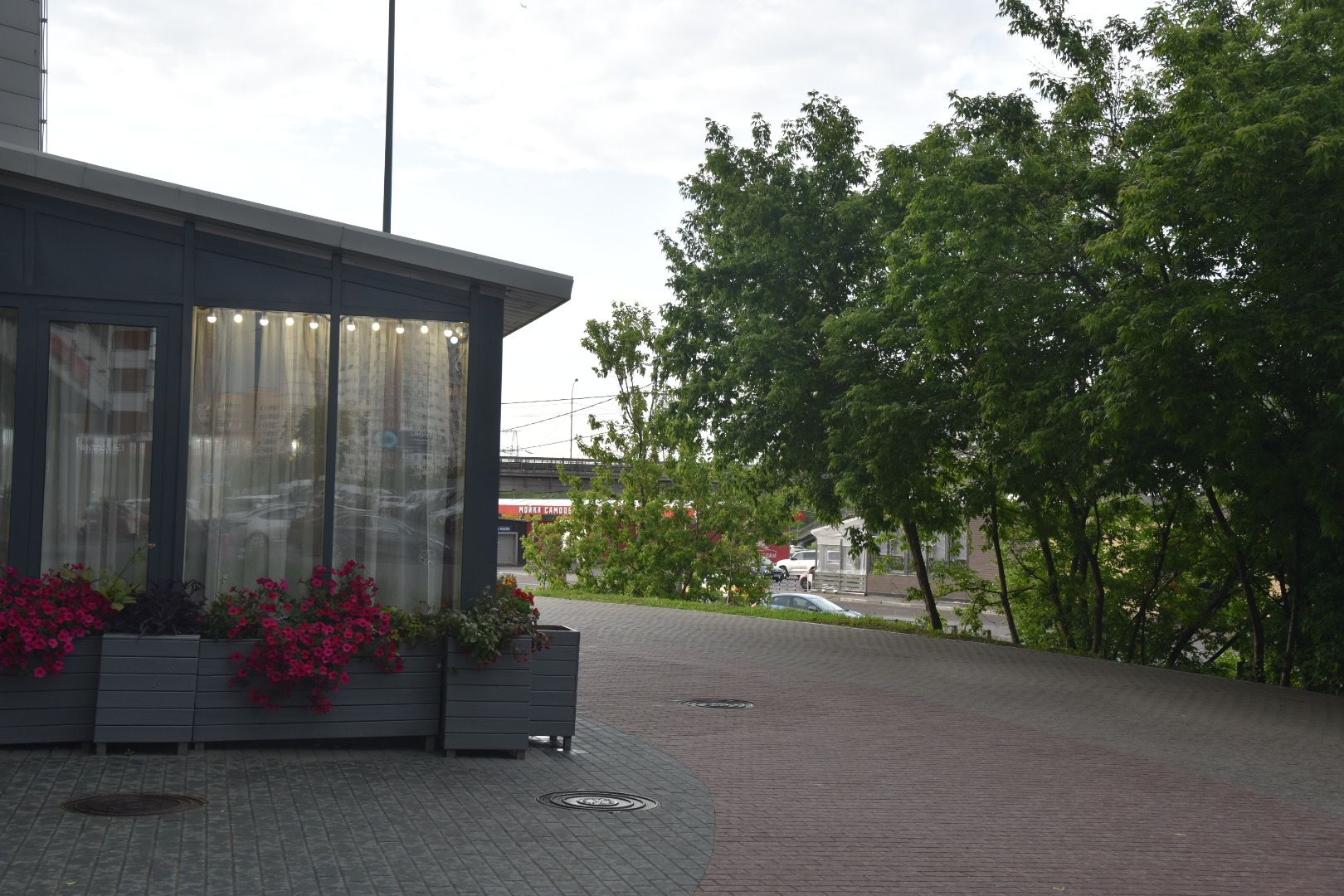 Химки, кафе, веранды