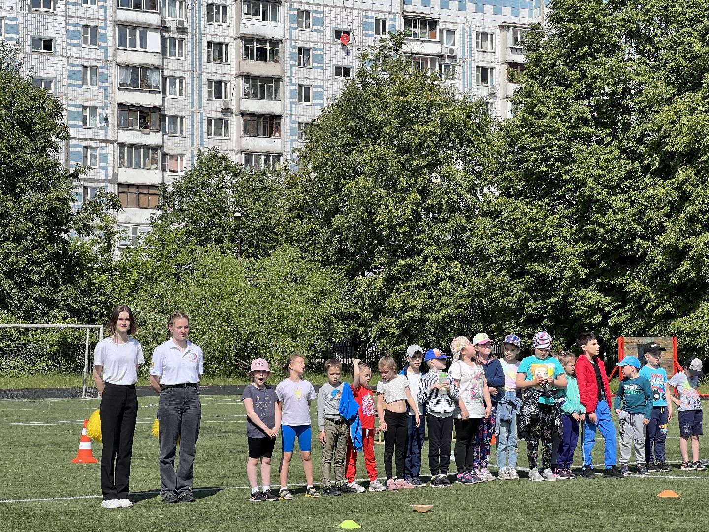 Химки, спорт, школьные лагеря, соревнования, веселые старты