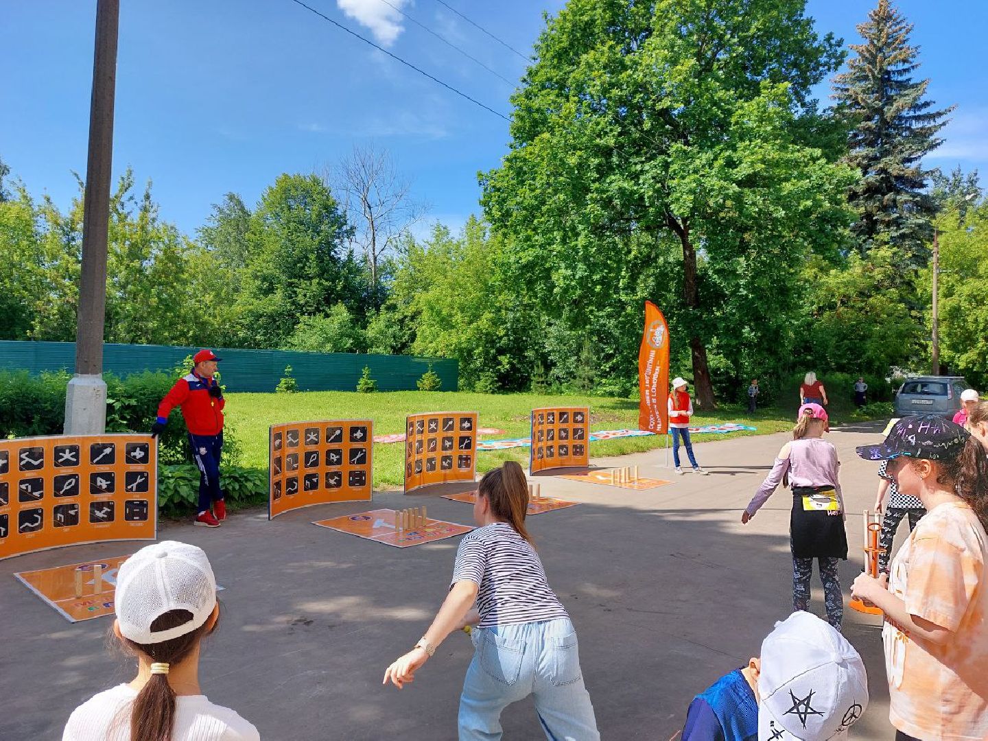 Чехов, образование, игра, городки, федерация, школа, дети, традиции