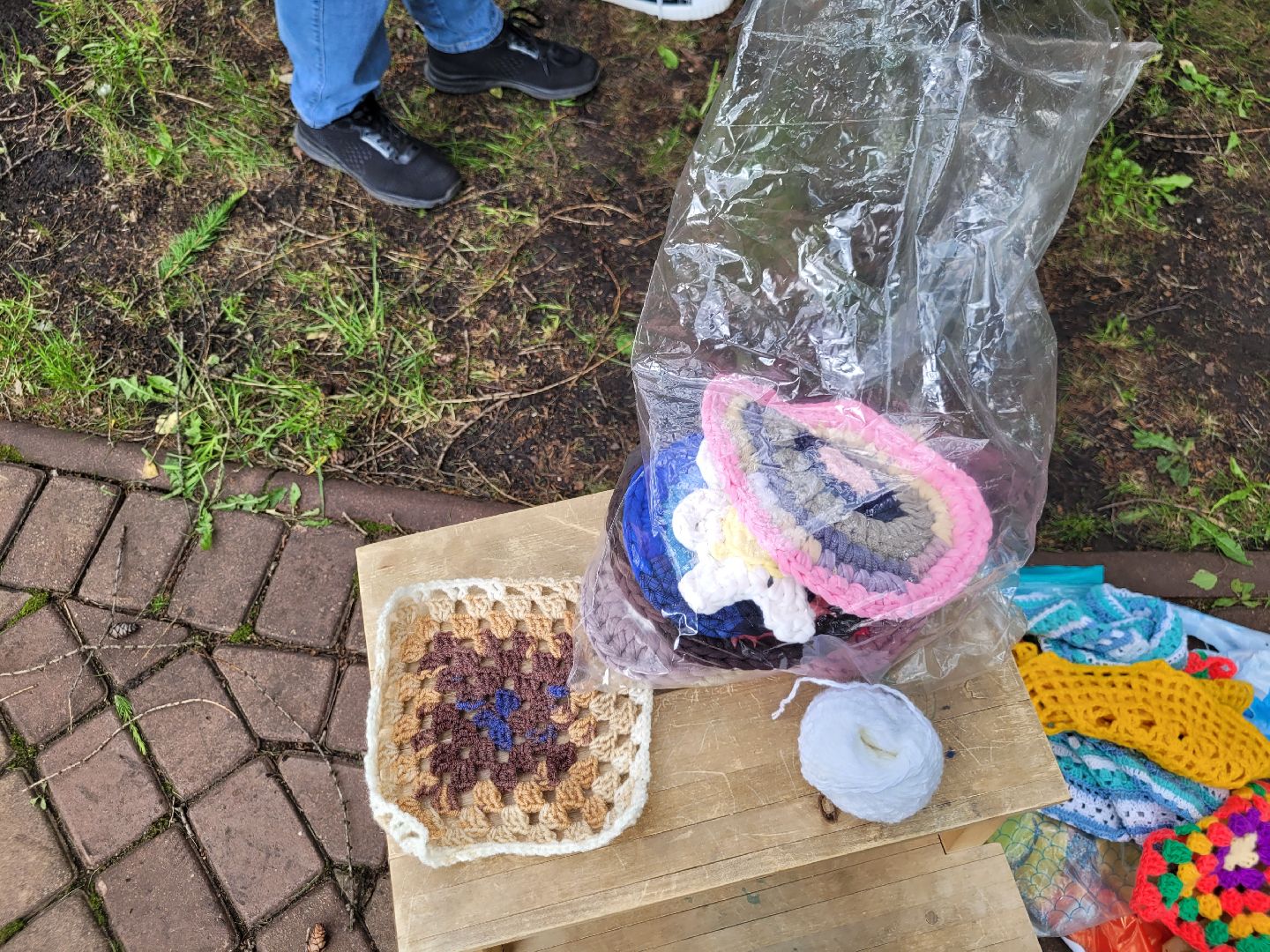 общество; творчество; парки подмосковья; вязание