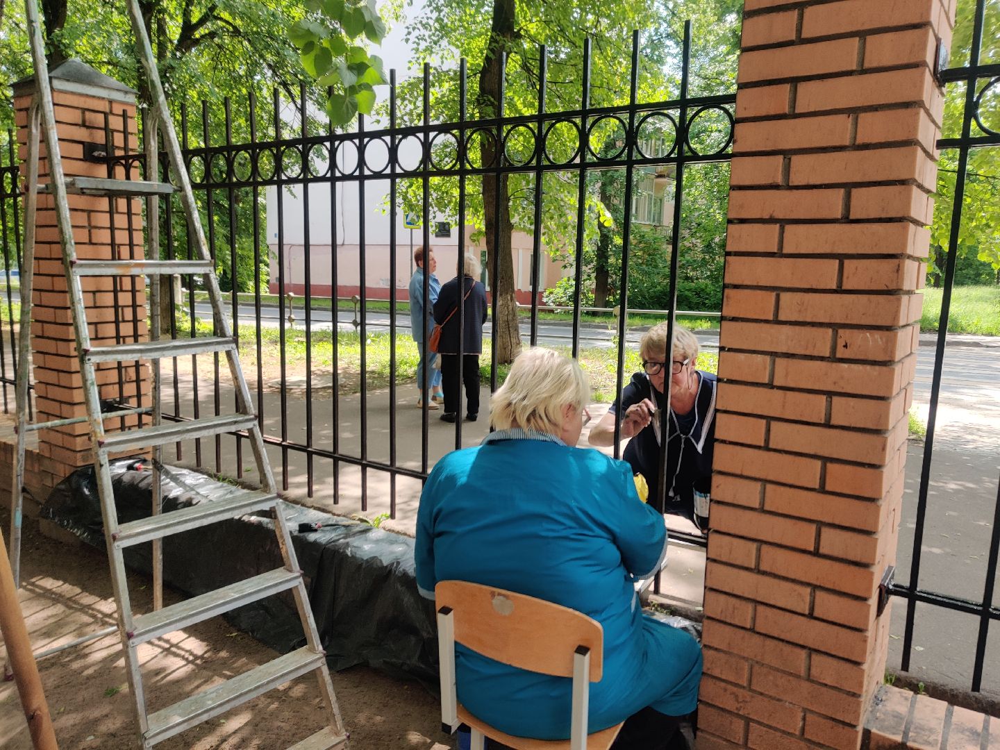 Красноармейск, Пушкинский, трудовые бригады, подростки