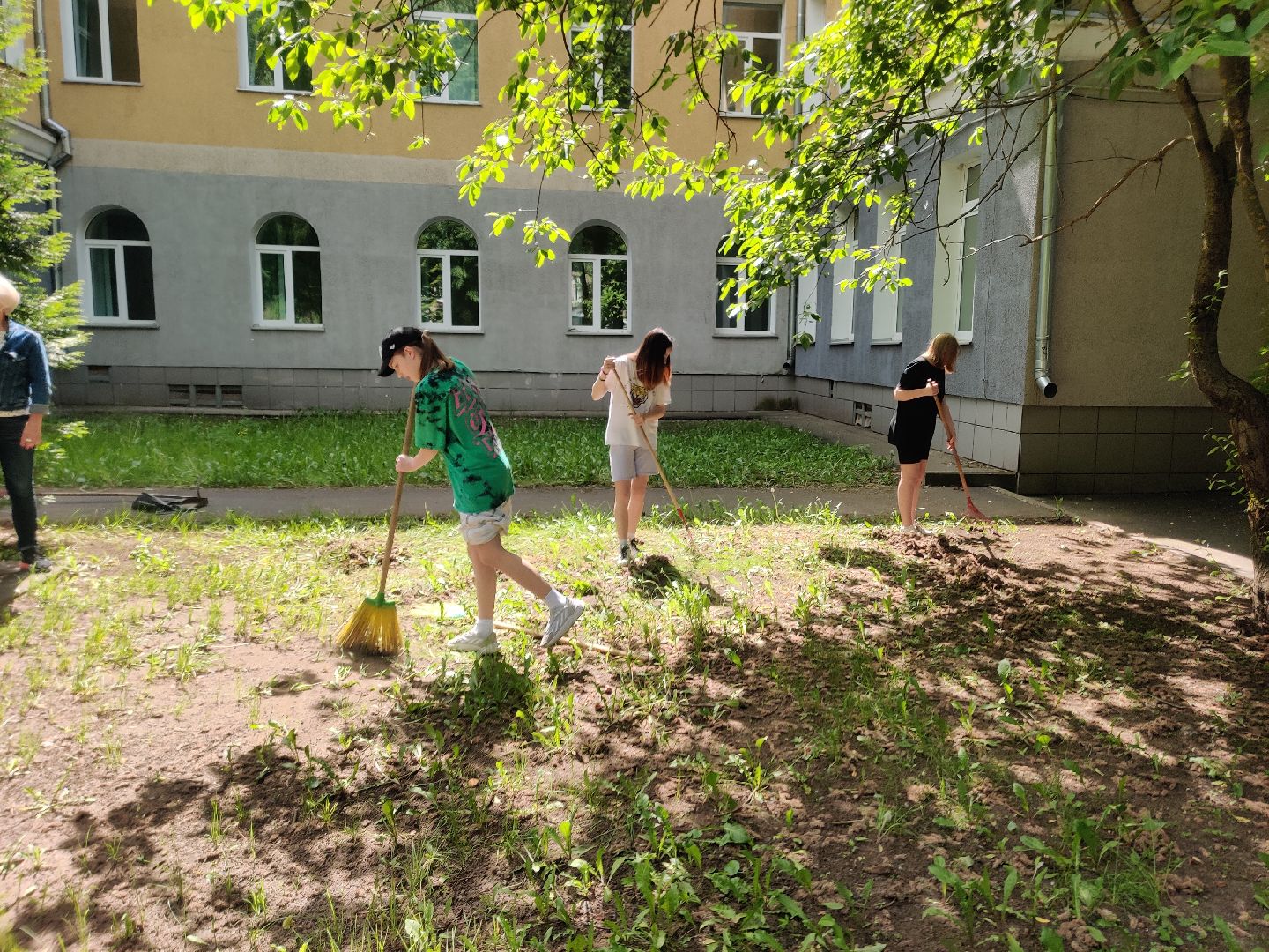 Красноармейск, Пушкинский, трудовые бригады, подростки