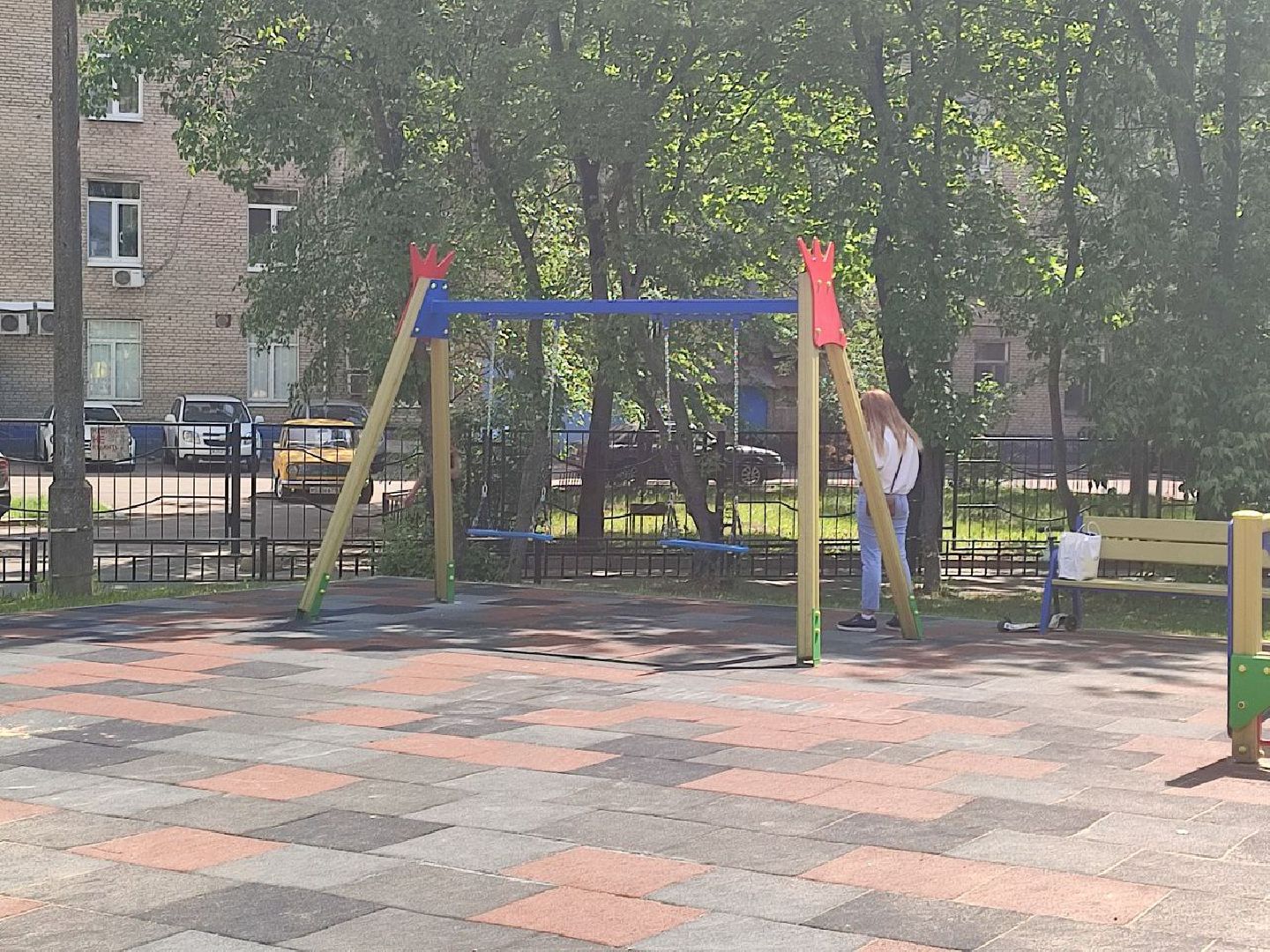 Благоустройство, Мытищи, детская площадка, ремонт