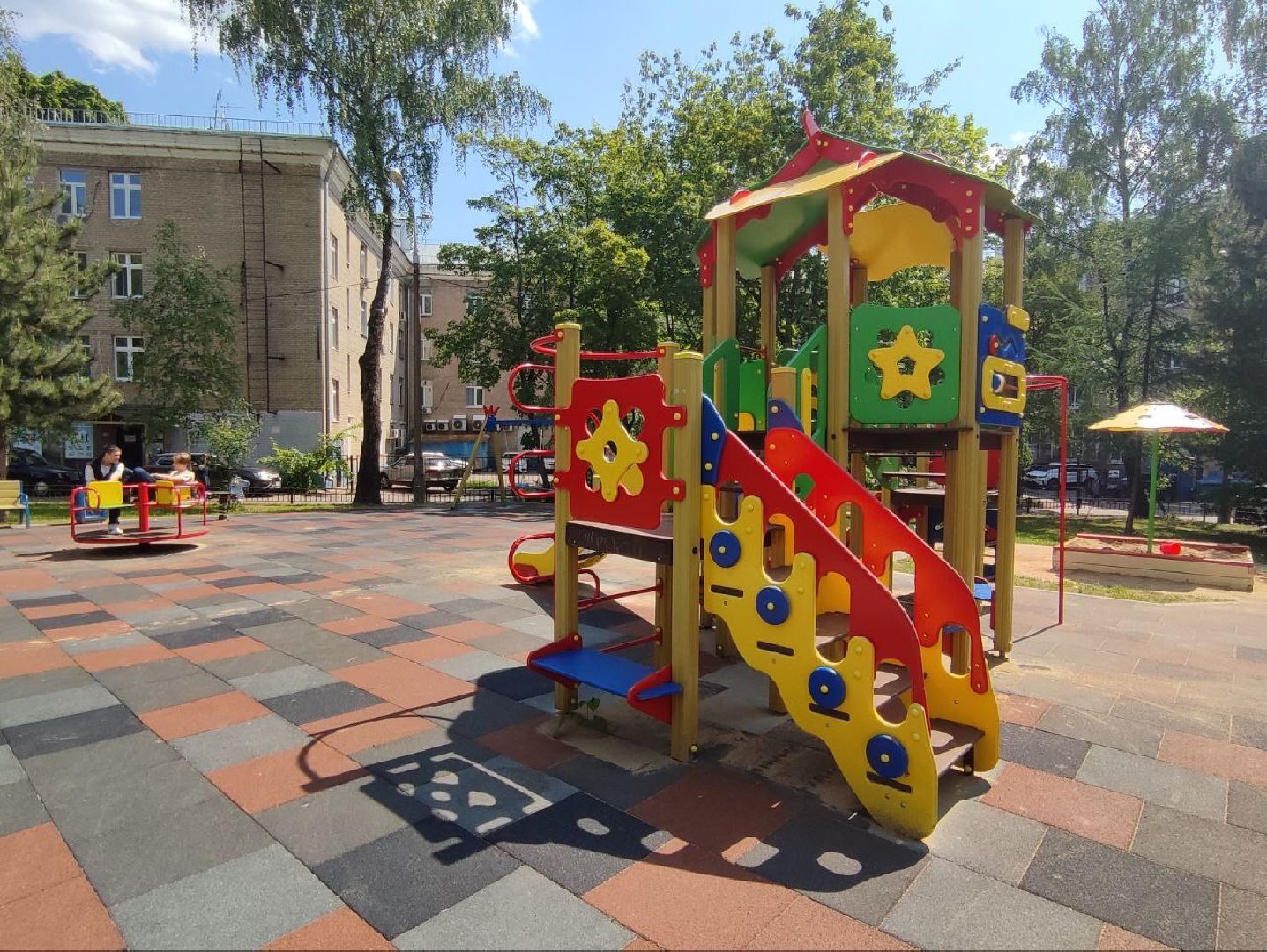 Благоустройство, Мытищи, детская площадка, ремонт