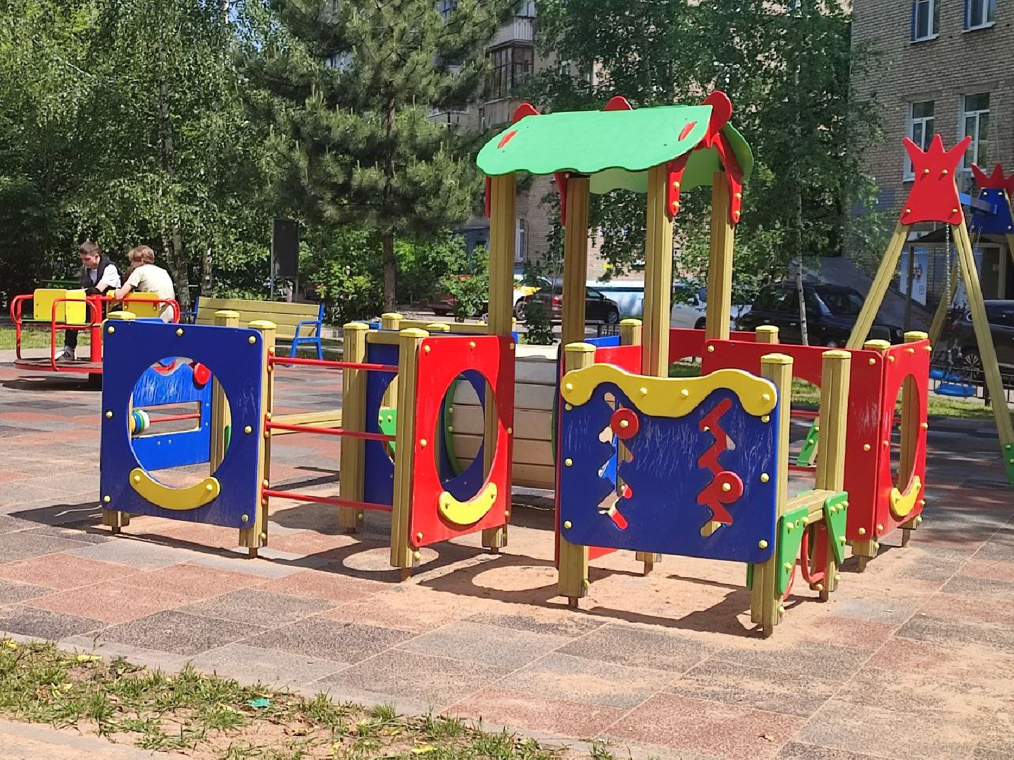 Благоустройство, Мытищи, детская площадка, ремонт