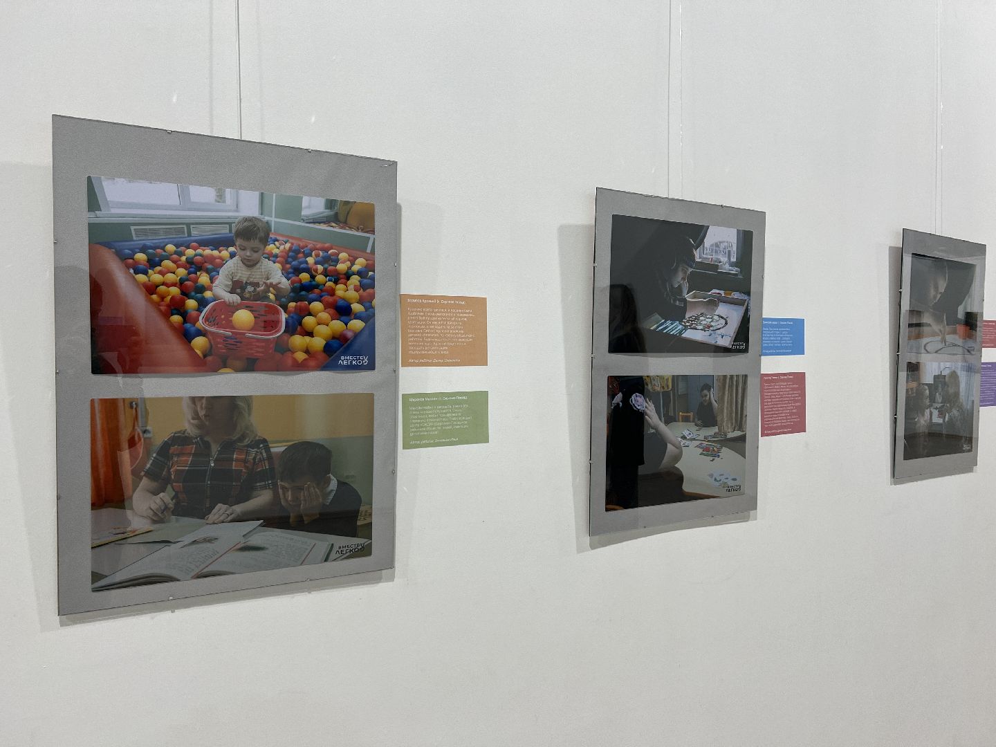 Химки, помощь детям, благотворительный фон, Артишок, выставка, Школа равных возможностей