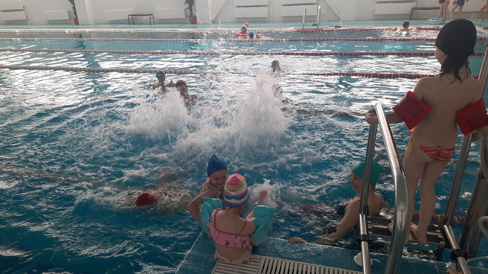 Шатура, День Нептуна, Йож Балдёж, бассейн