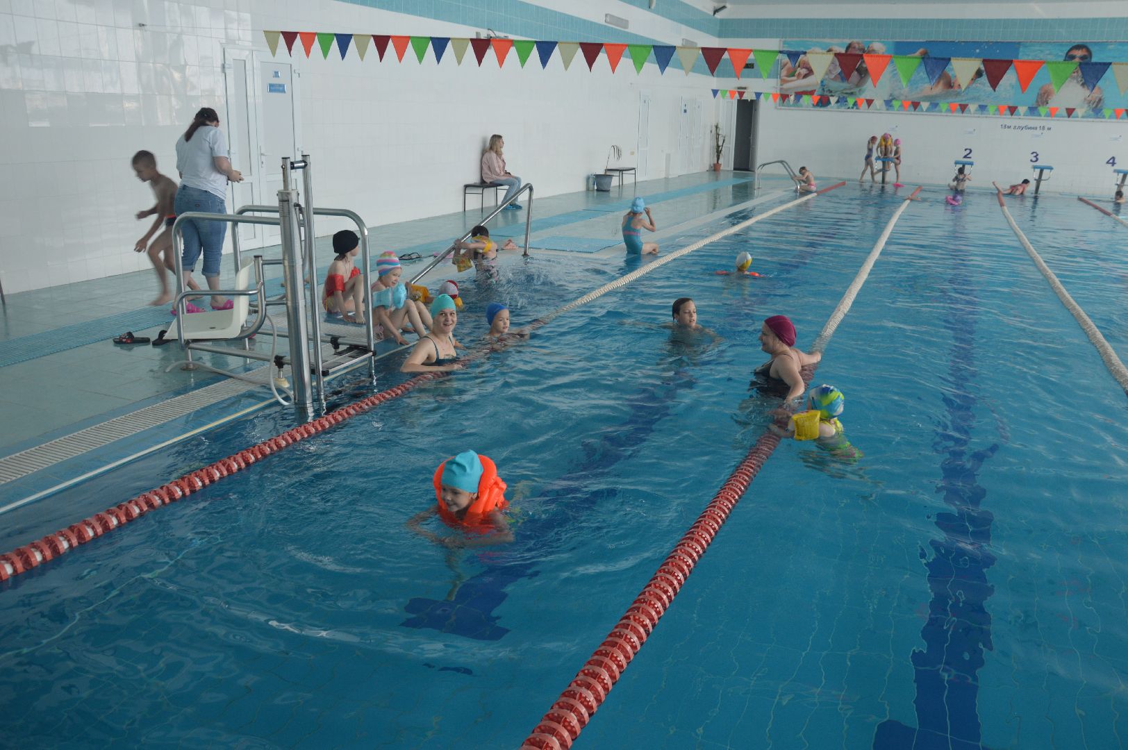 Шатура, День Нептуна, Йож Балдёж, бассейн