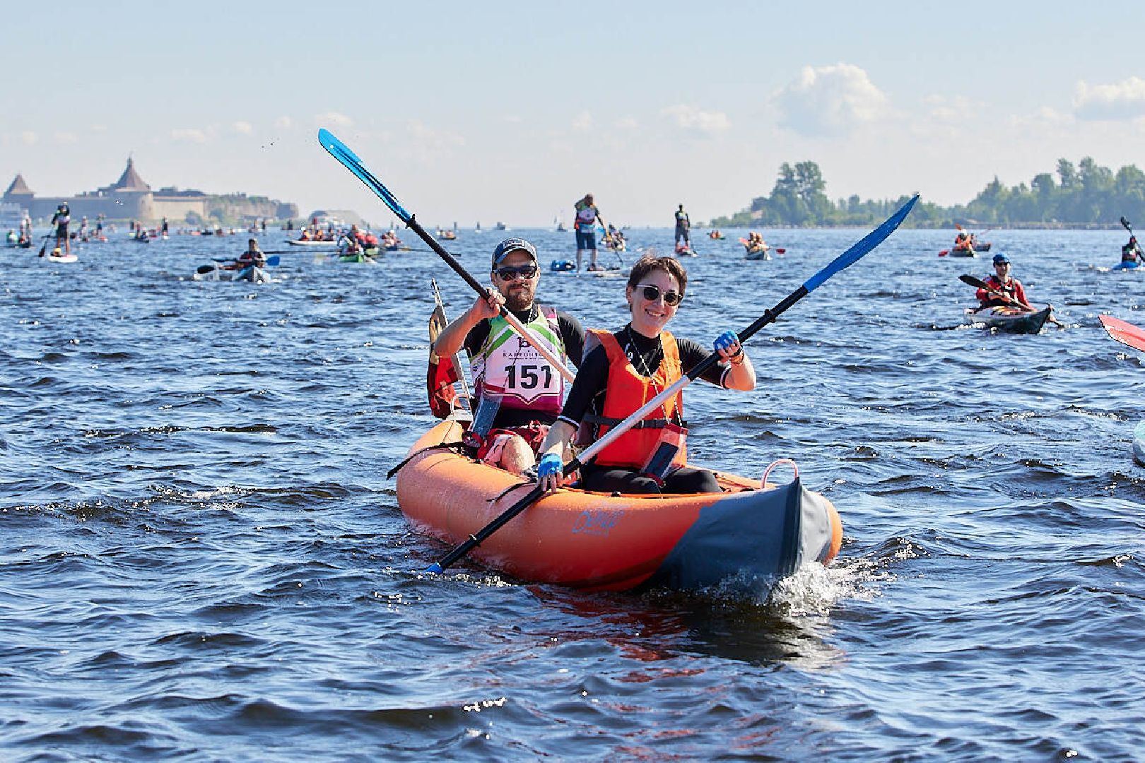 Петровский гребной марафон, Звенигородские гребцы, GreenTeam kayaking, соревнования по гребле, спорт, Санкт-Петербург