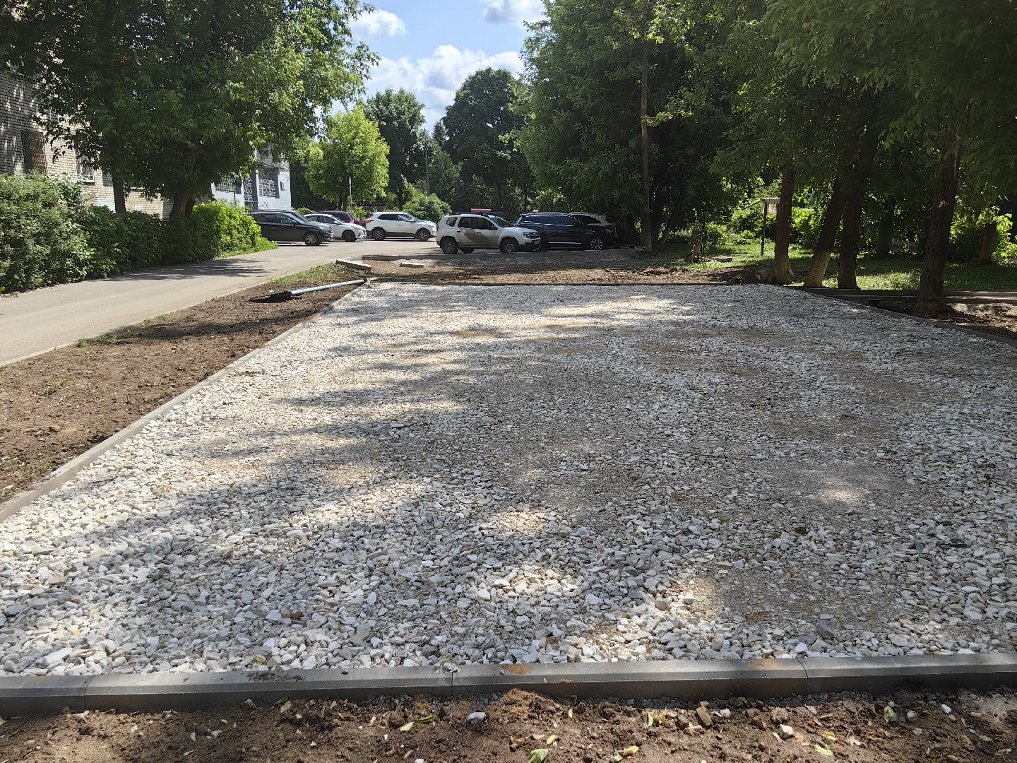 Благоустройство, детская площадка, покрытие, бордюр