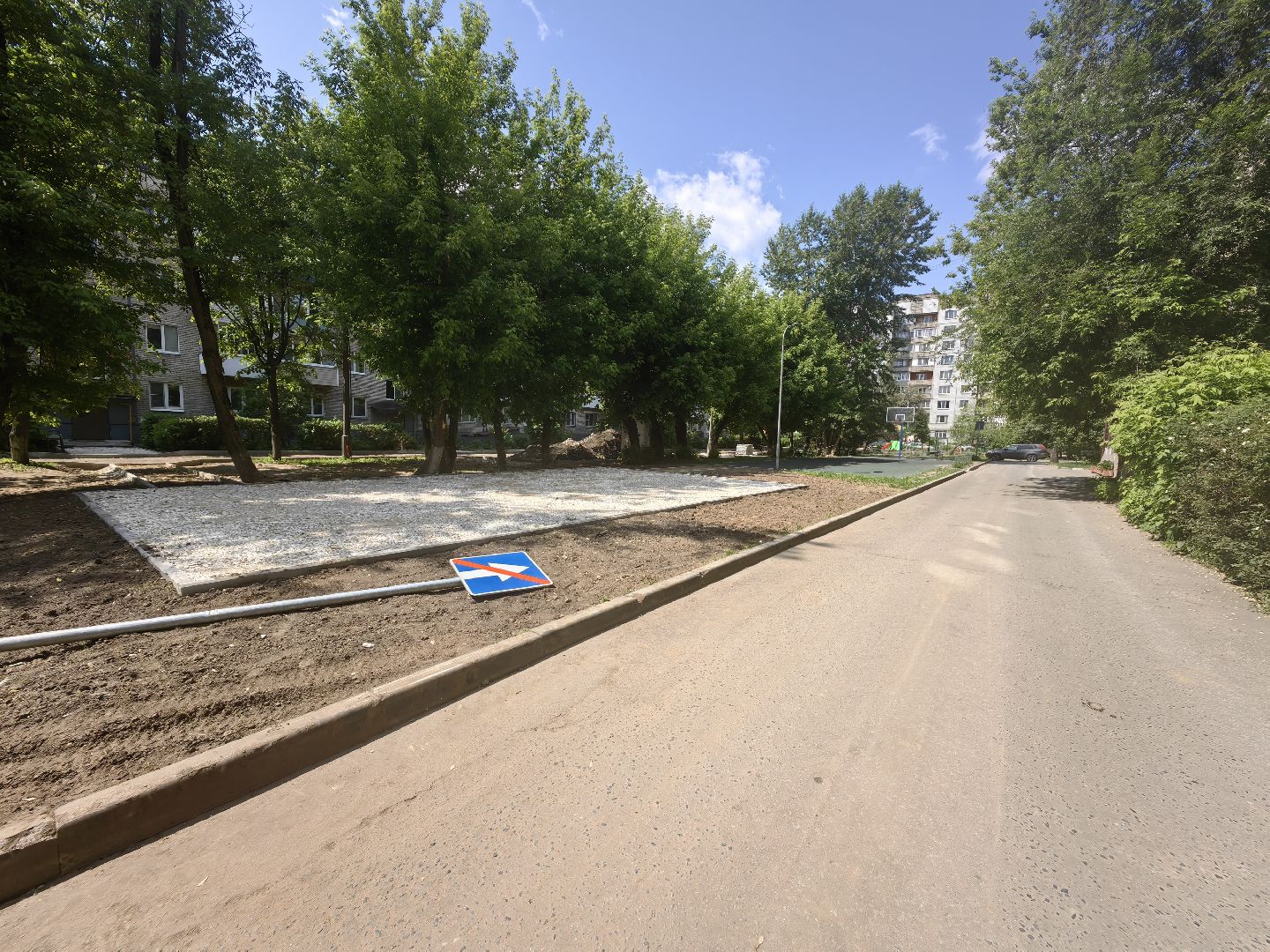 Благоустройство, детская площадка, покрытие, бордюр