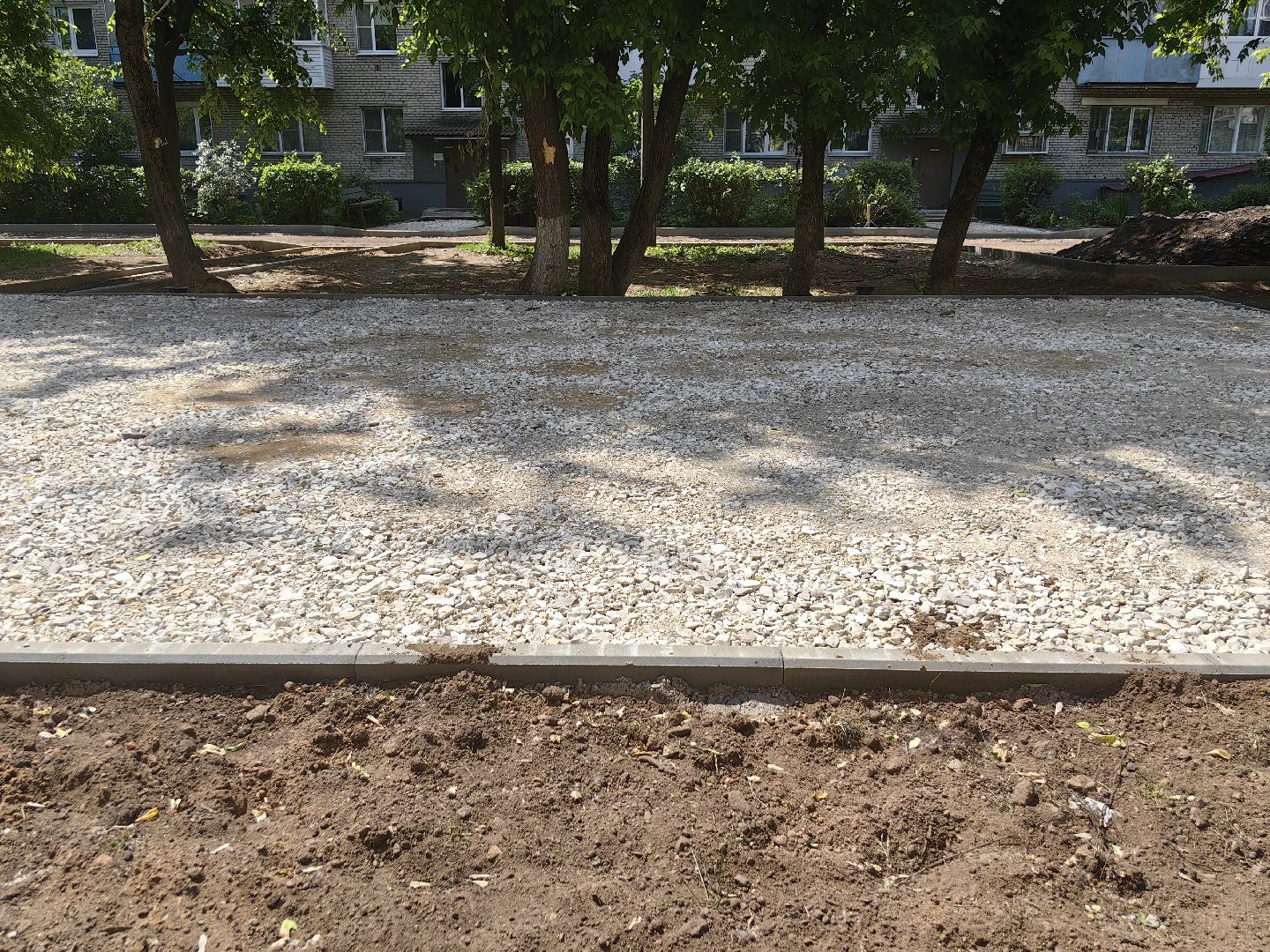 Благоустройство, детская площадка, покрытие, бордюр