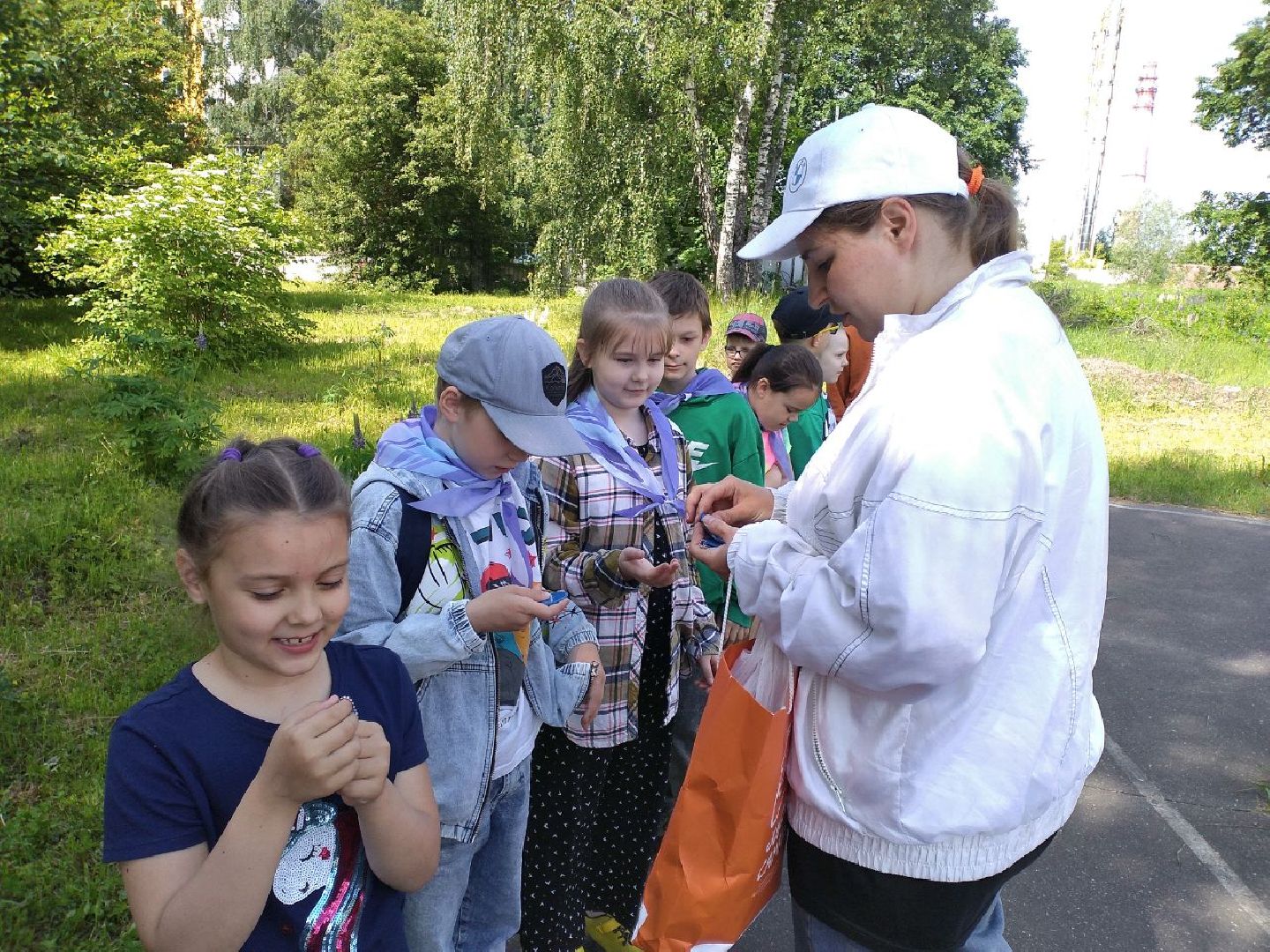 дети, лагерь, правила дорожного движения, безопасность на дорогах, Лосино-Петровский
