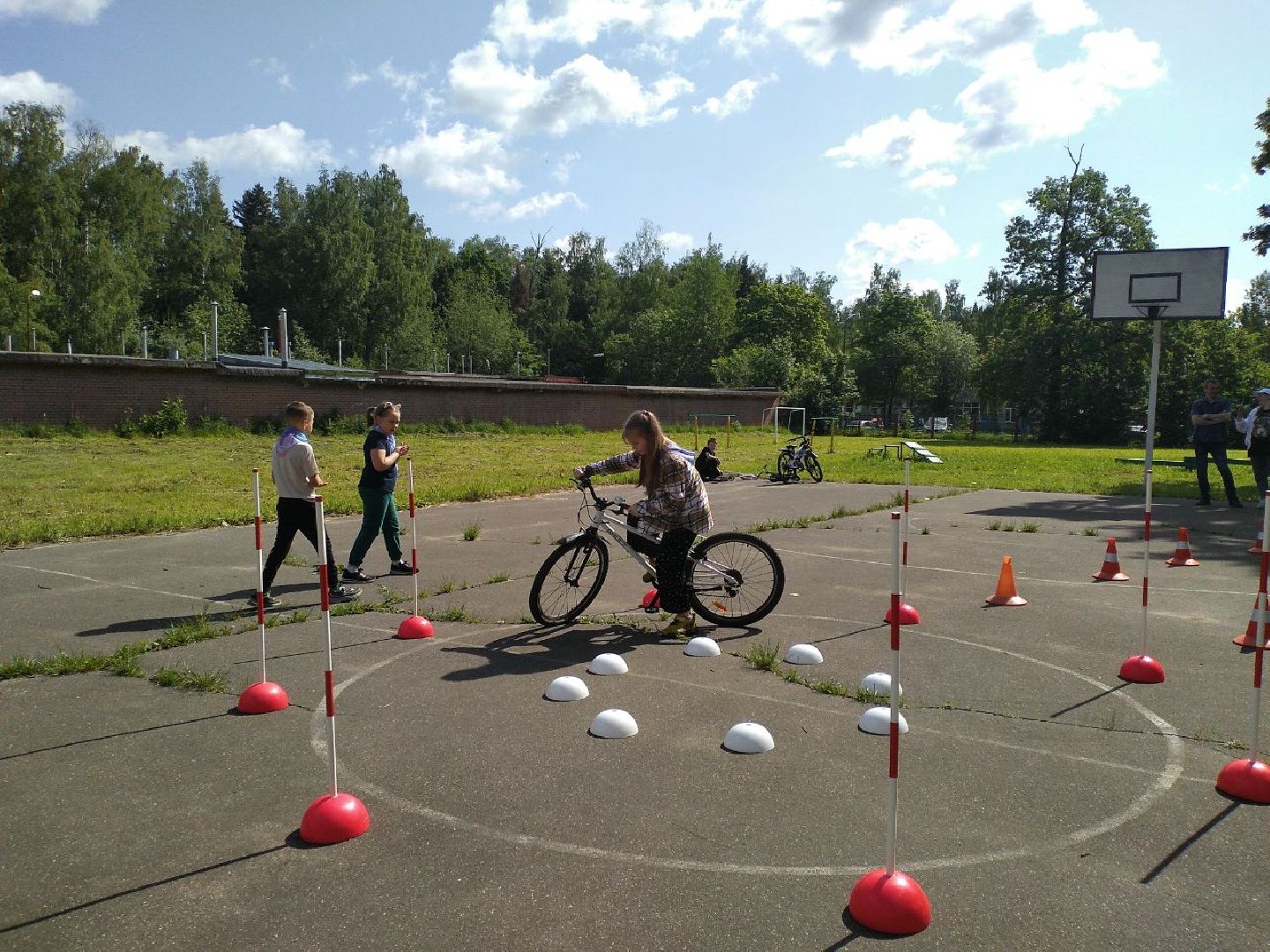 дети, лагерь, правила дорожного движения, безопасность на дорогах, Лосино-Петровский