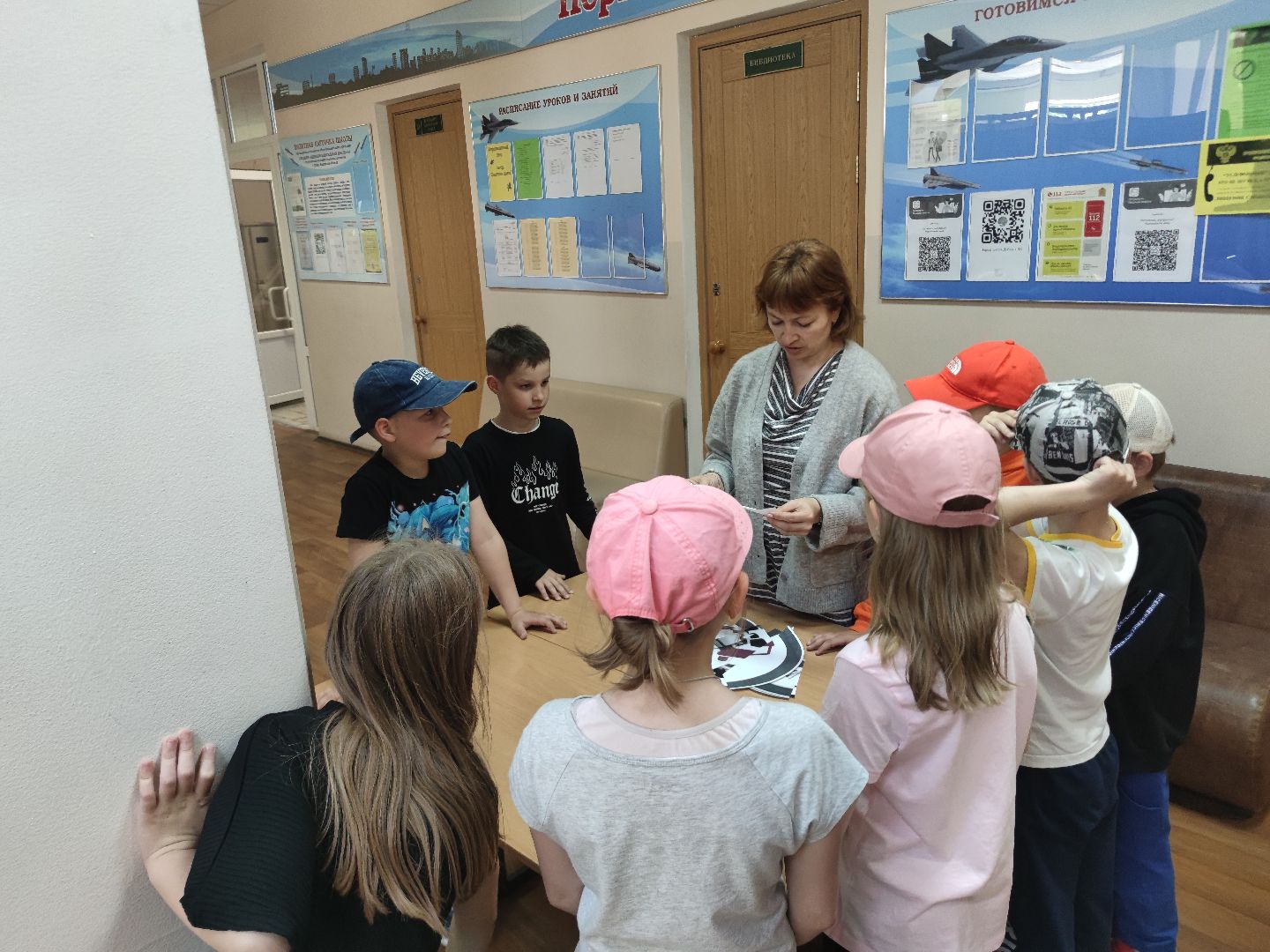 Лагерь, школа, дети, ПДД, Госавтоинспекция, Дубна