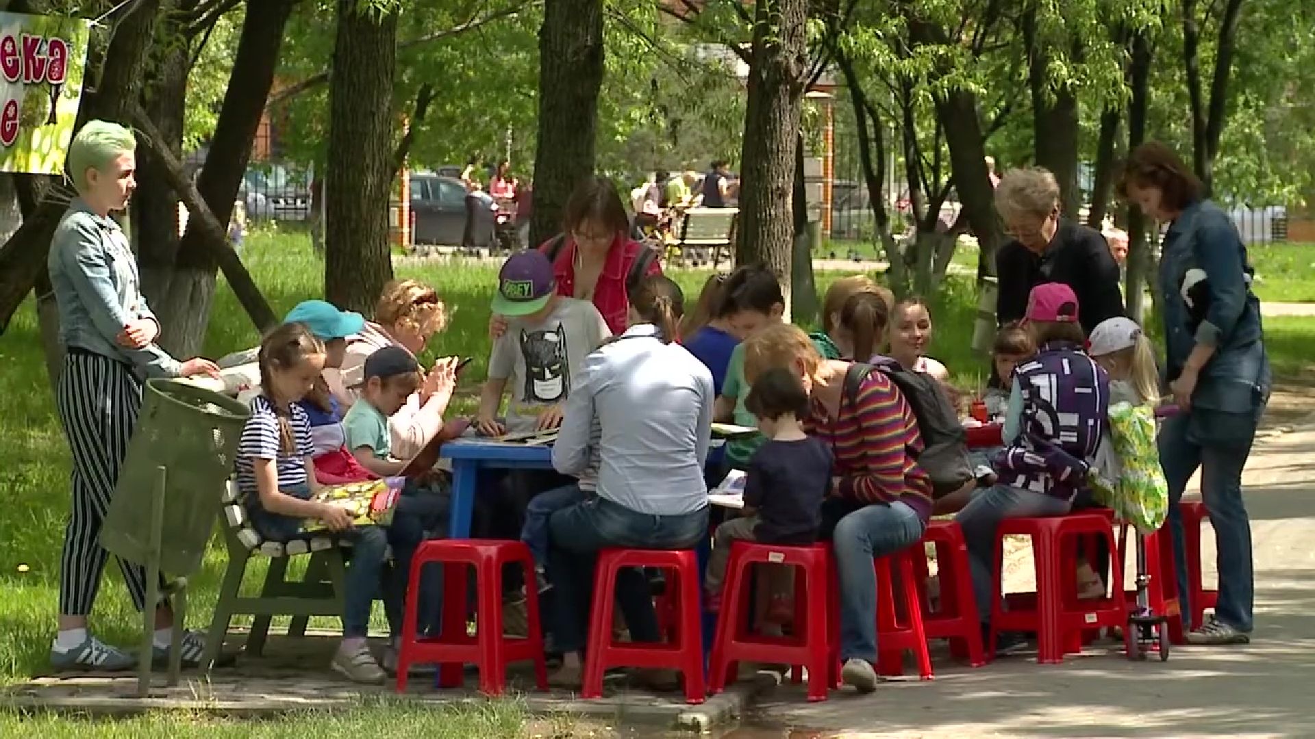 Реутов, библиотеки, Центральный городской парк, Библиотека в парке