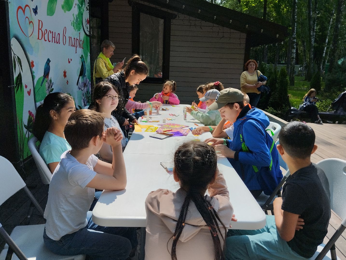 Летняя педагогическая практика, студент, Центральный парк, Ногинск, Богородский городской округ