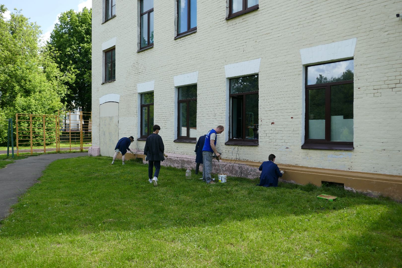 Подольск, трудовые бригады, школьники, работа, лето