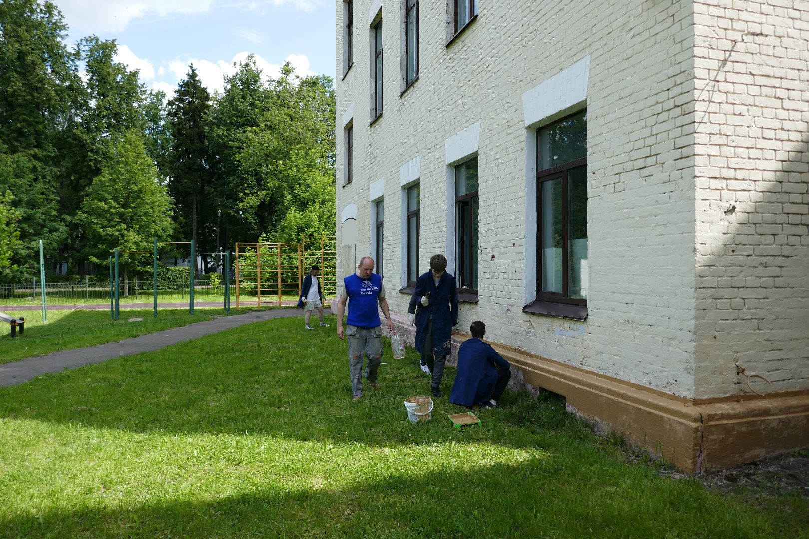 Подольск, трудовые бригады, школьники, работа, лето