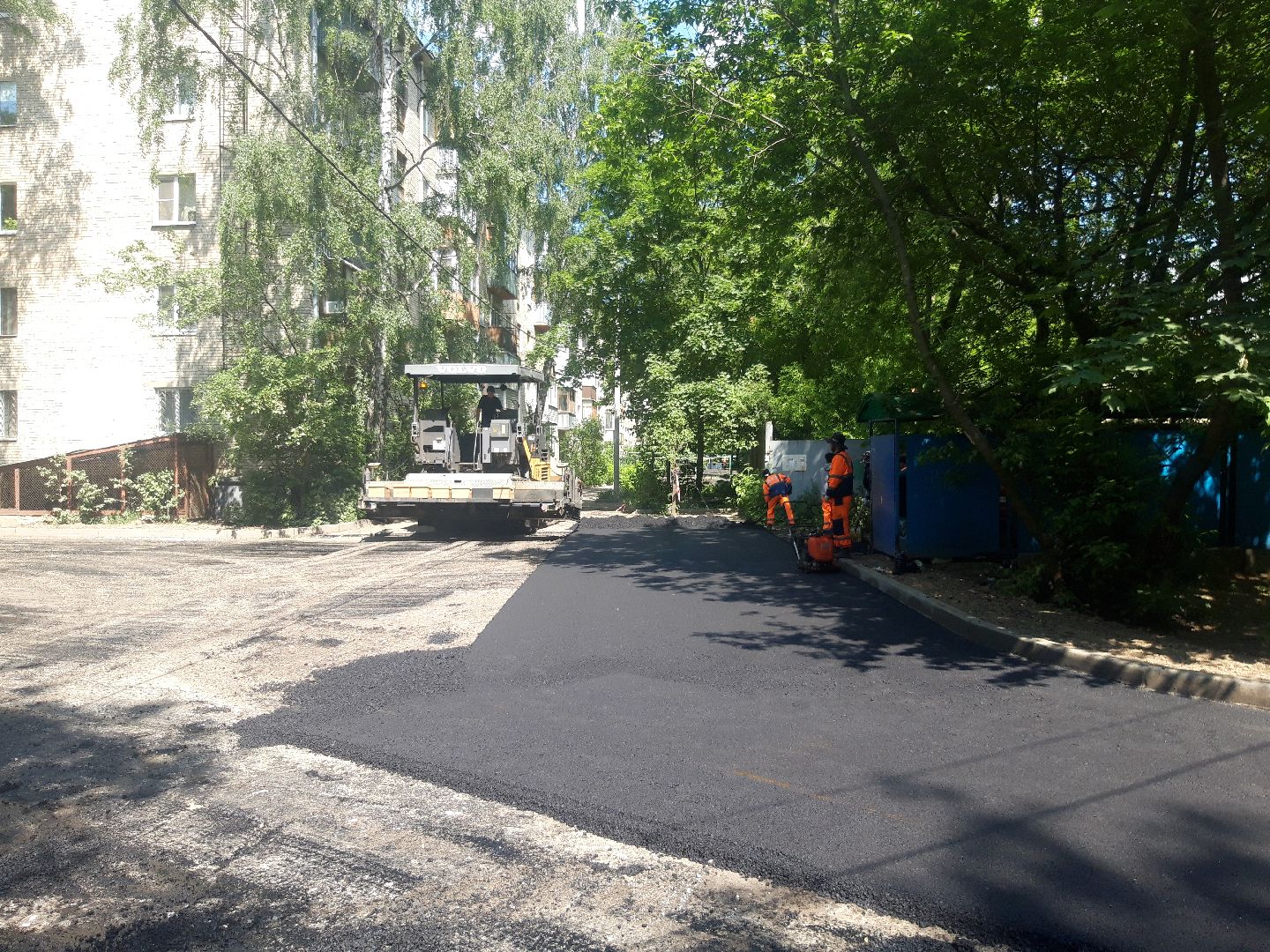 ремонт дорог, доброе дело,