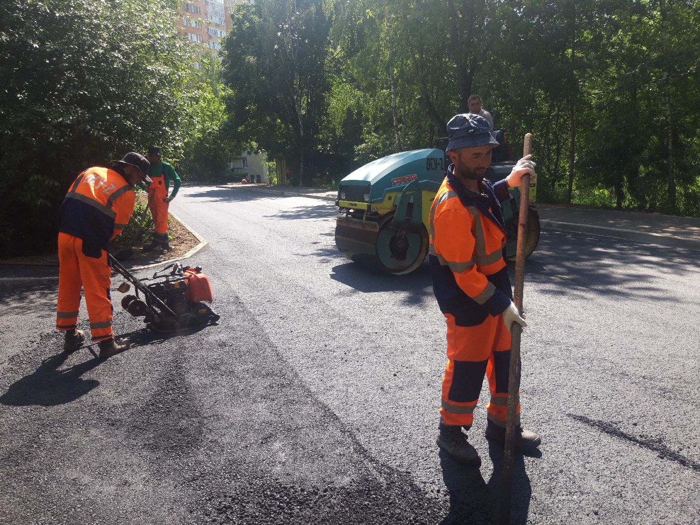ремонт дорог, доброе дело,