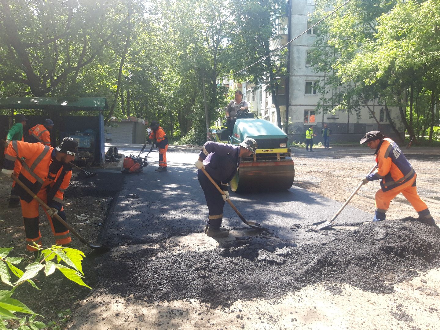 ремонт дорог, доброе дело,