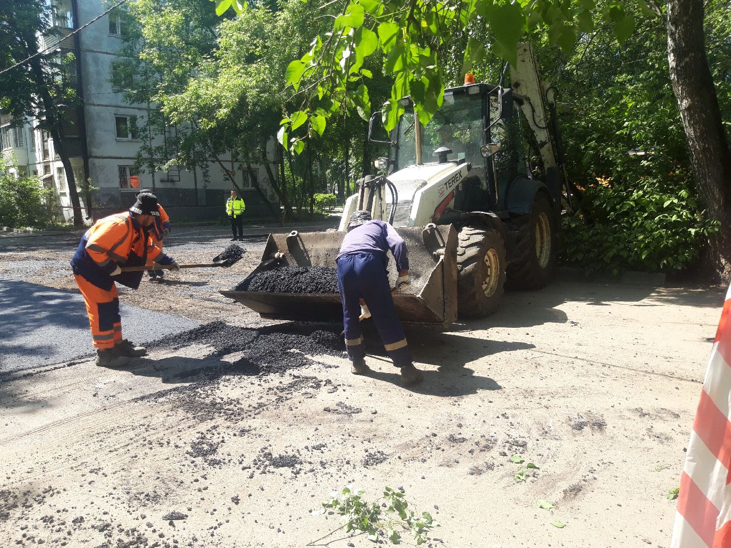 ремонт дорог, доброе дело,