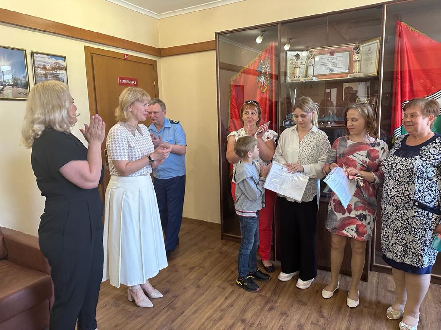 Дети-сироты, вручение ключей, Наро-Фоминск, жильё, жилищный сертификат, Воробьёв