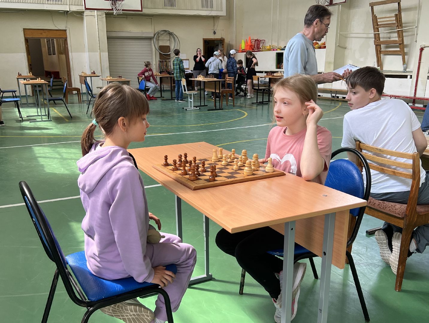 Химки, школьный лагерь, шашки, шахматы, турнир
