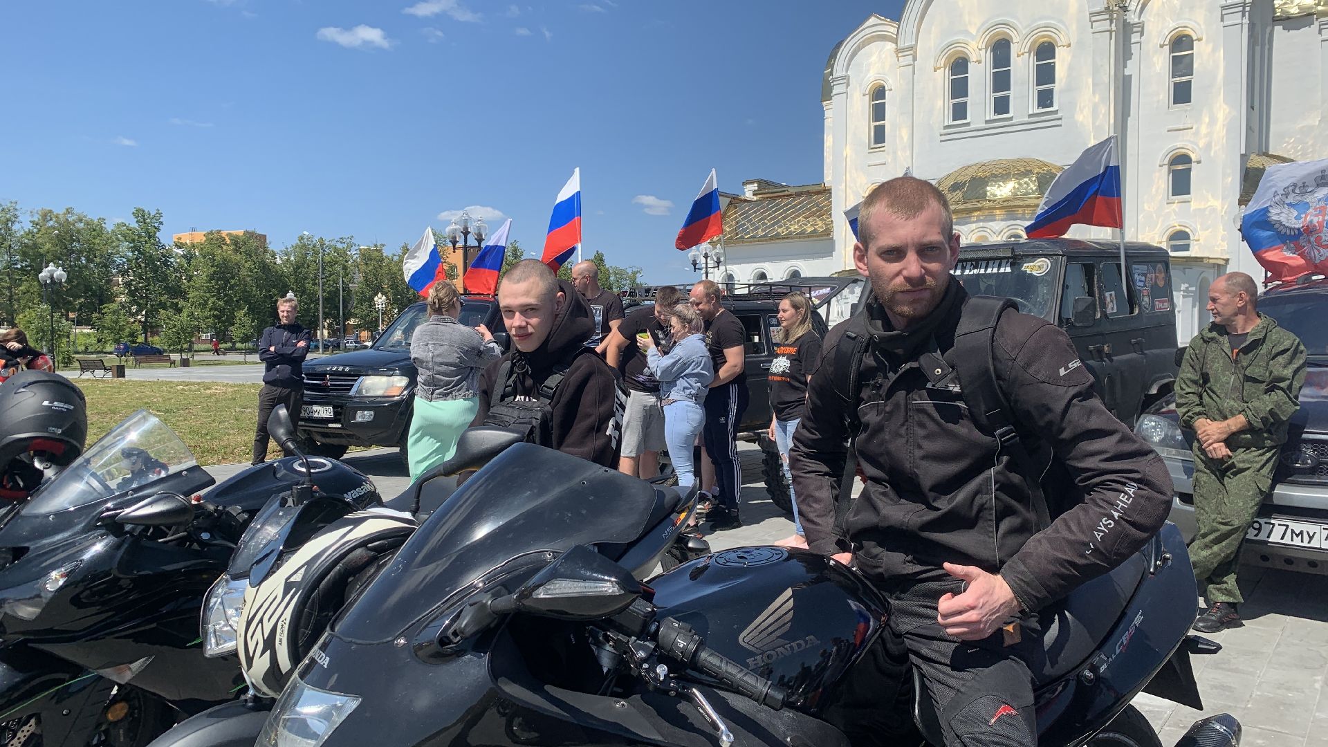 Ступино, День России, автомотопробег