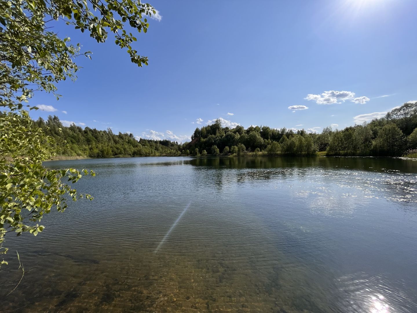 Шаховская, карьеры, песчаные карьеры, отдых