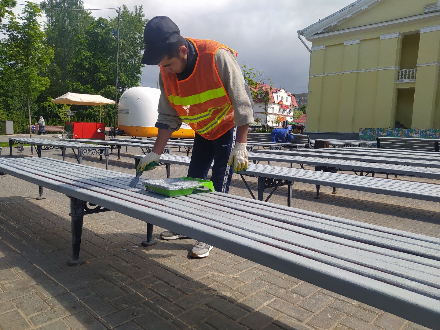 Дедовск, лавочки, благоустройство