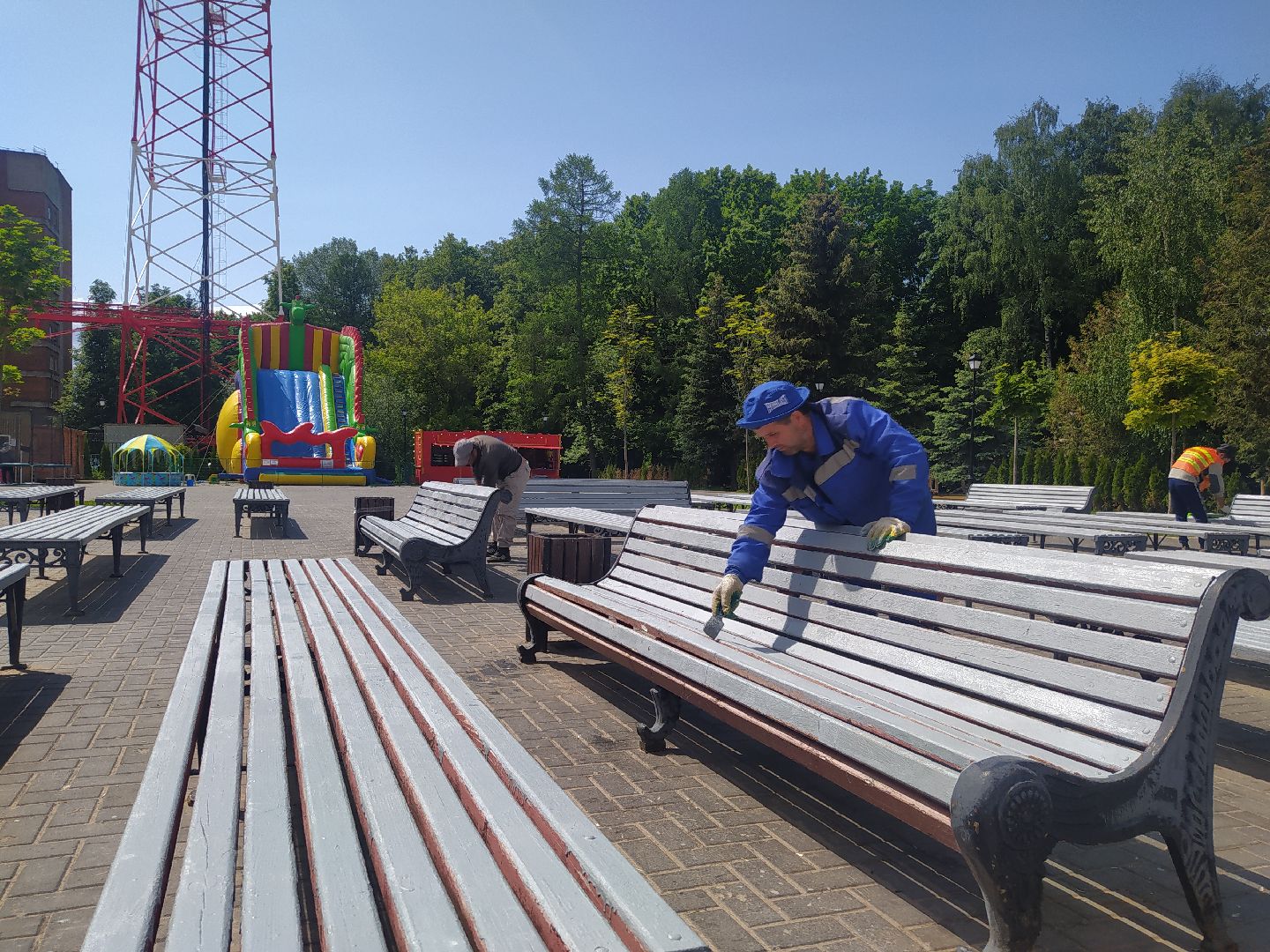 Дедовск, лавочки, благоустройство