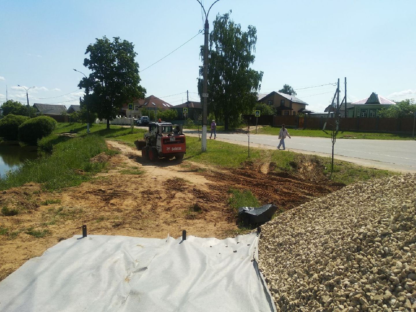 Дмитров, Подлипичский пруд, Благоустройство