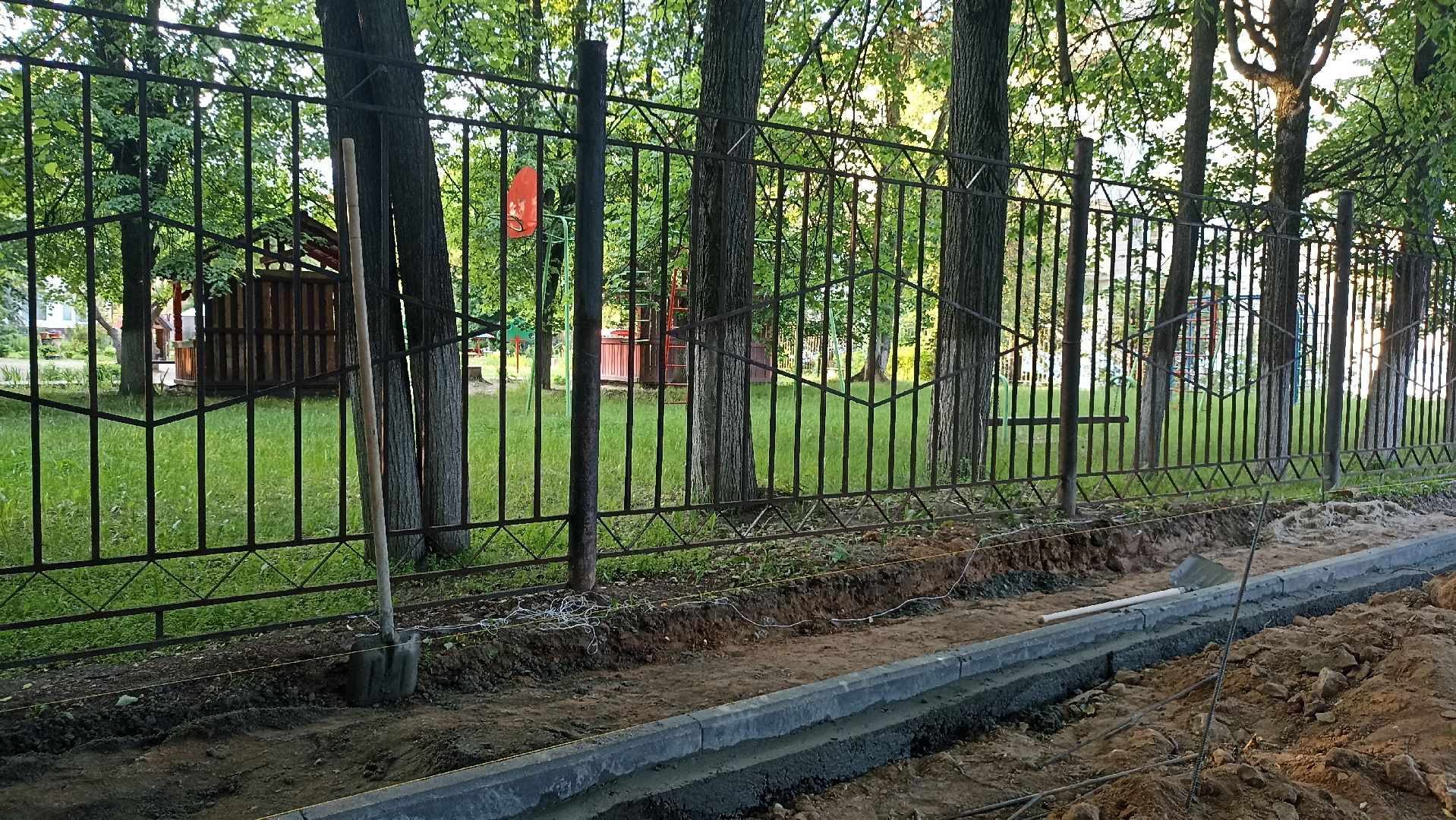 Серпухов, Подмосковье, благоустройство, тротуар, детский сад