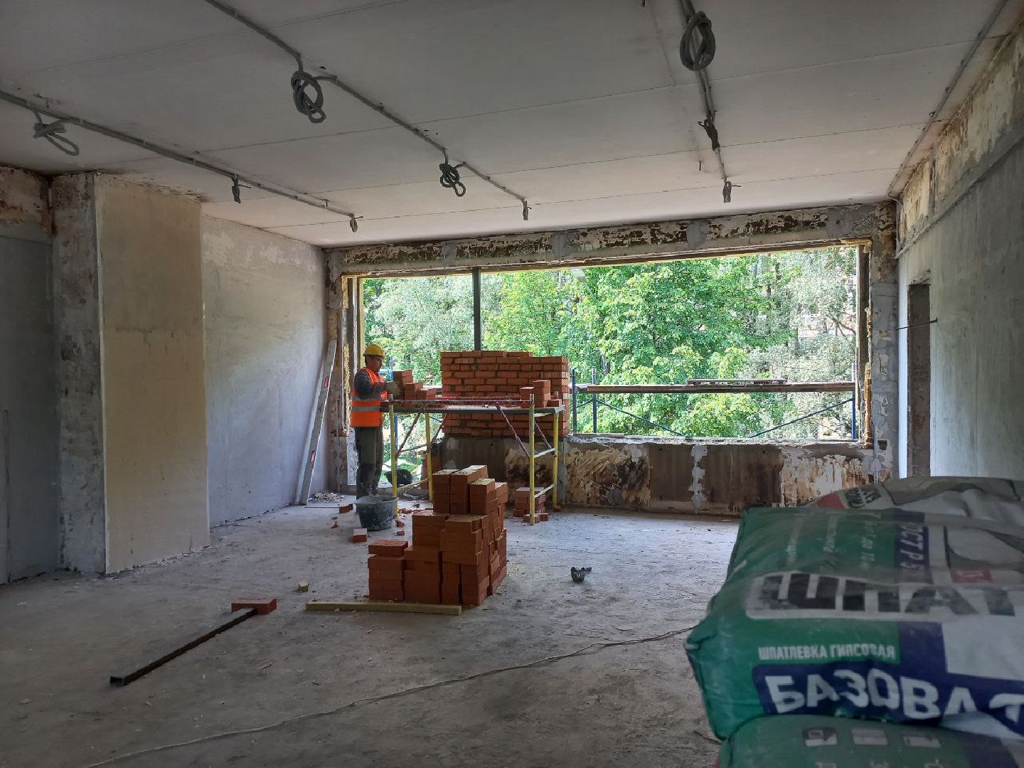 Солнечногорск, сад, ремонт, строители, дети