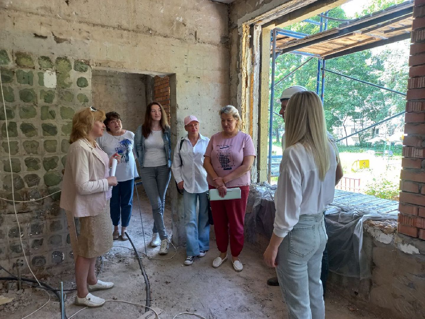 Солнечногорск, сад, ремонт, строители, дети