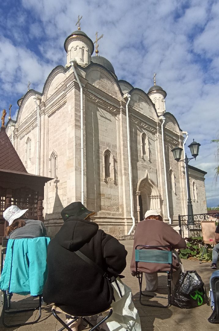 Серпухов, Подмосковье, художники, монастырь, пленэр, дети