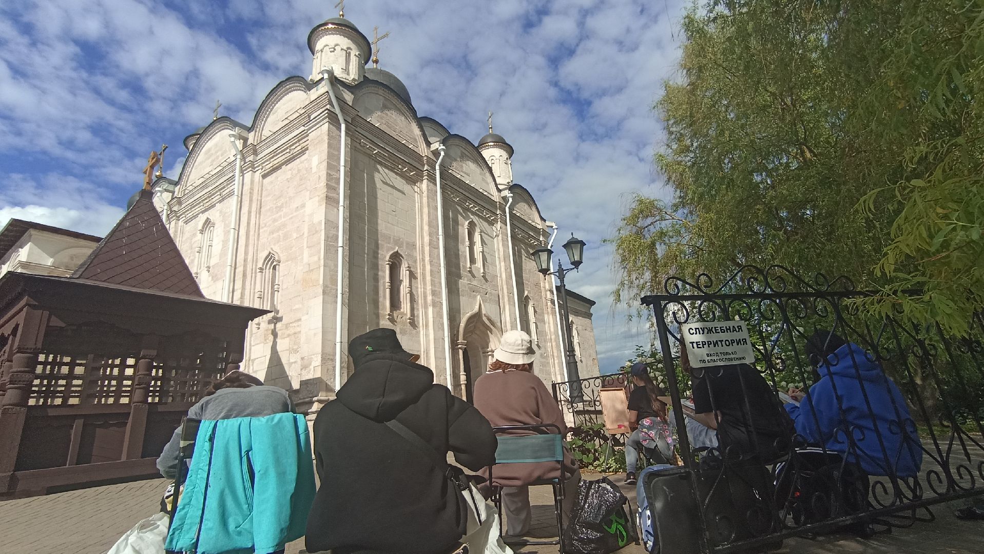 Серпухов, Подмосковье, художники, монастырь, пленэр, дети
