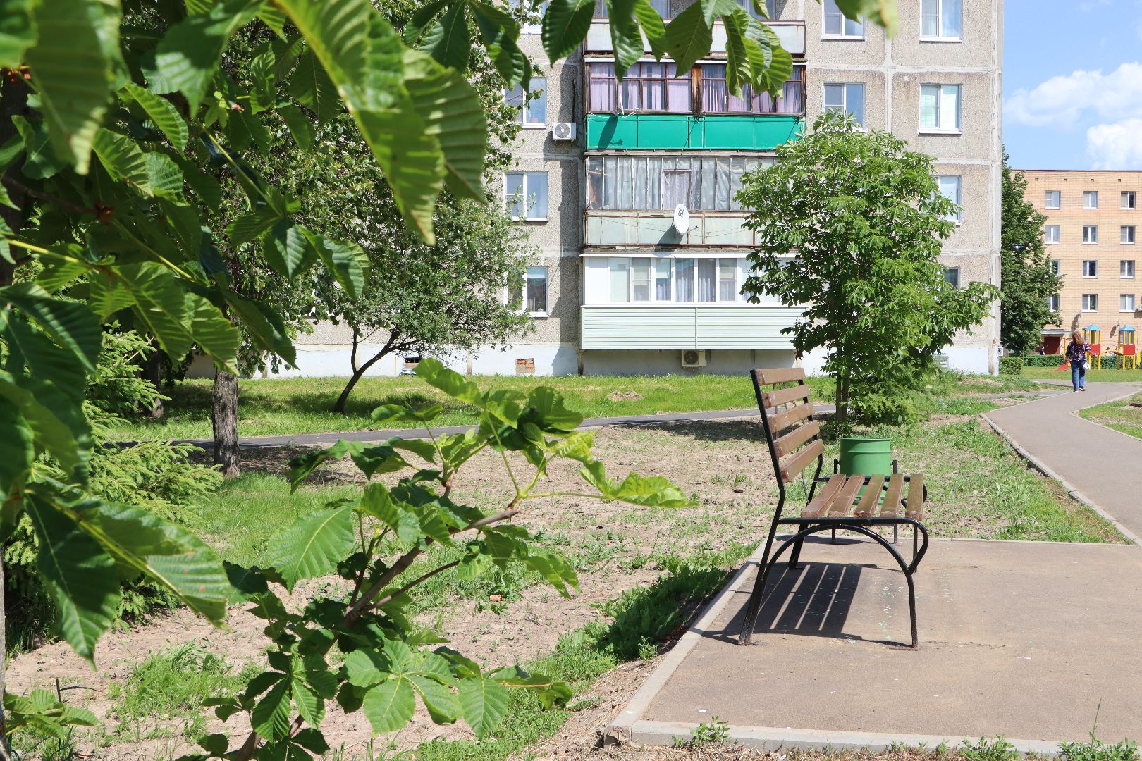 Серебряные Пруды, Тихий сквер, благоустройство