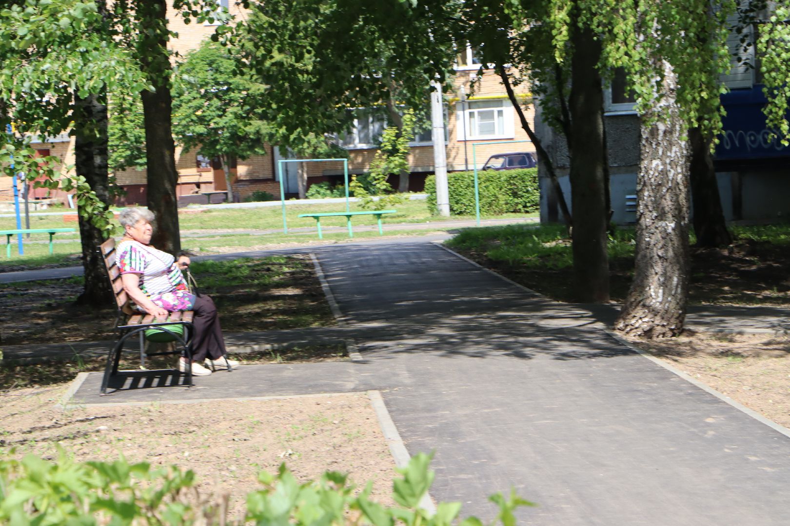 Серебряные Пруды, Тихий сквер, благоустройство