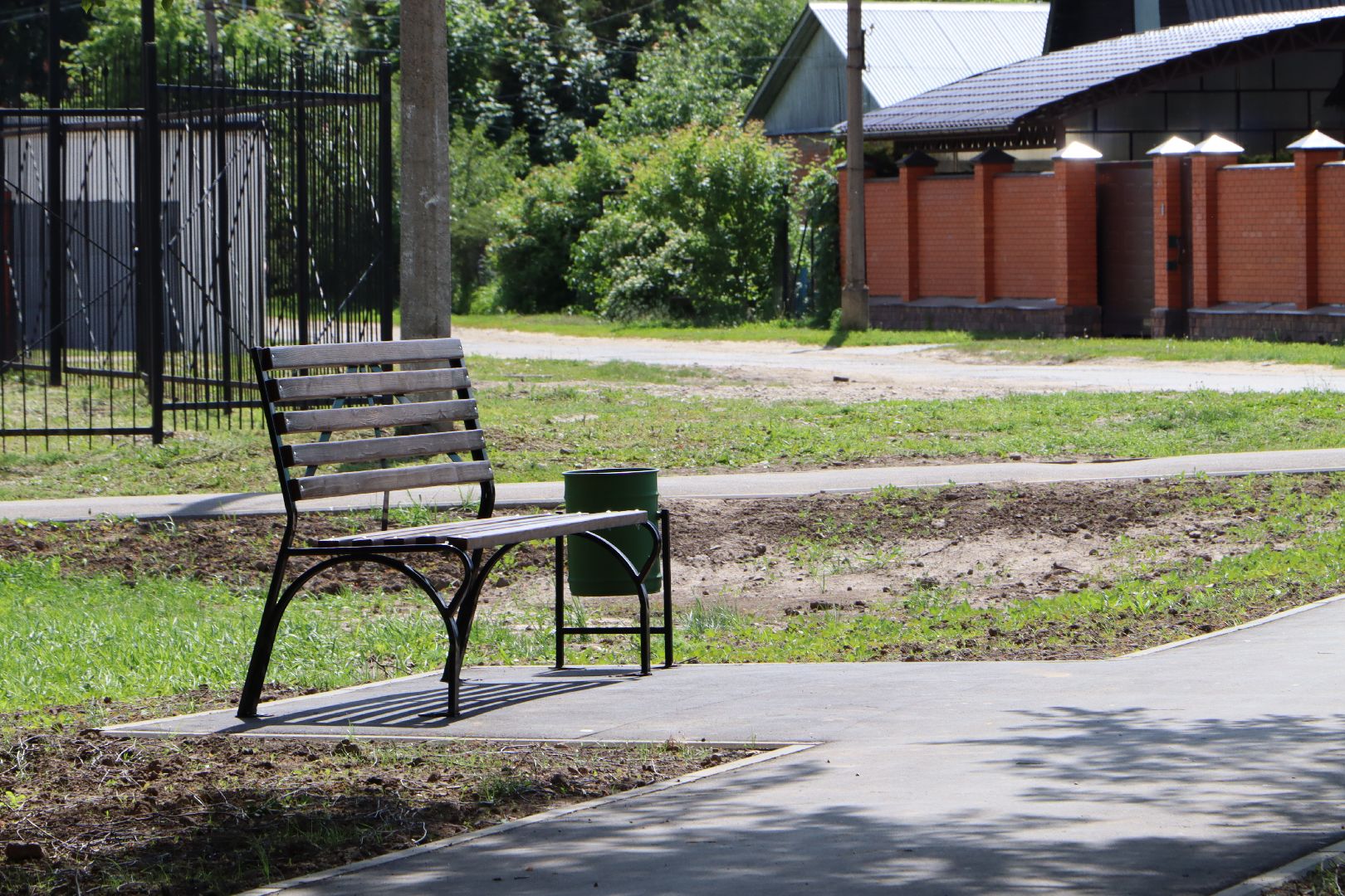Серебряные Пруды, Тихий сквер, благоустройство