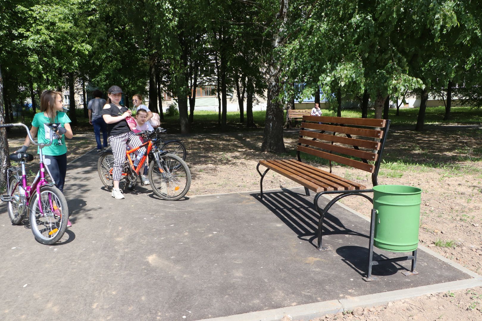 Серебряные Пруды, Тихий сквер, благоустройство