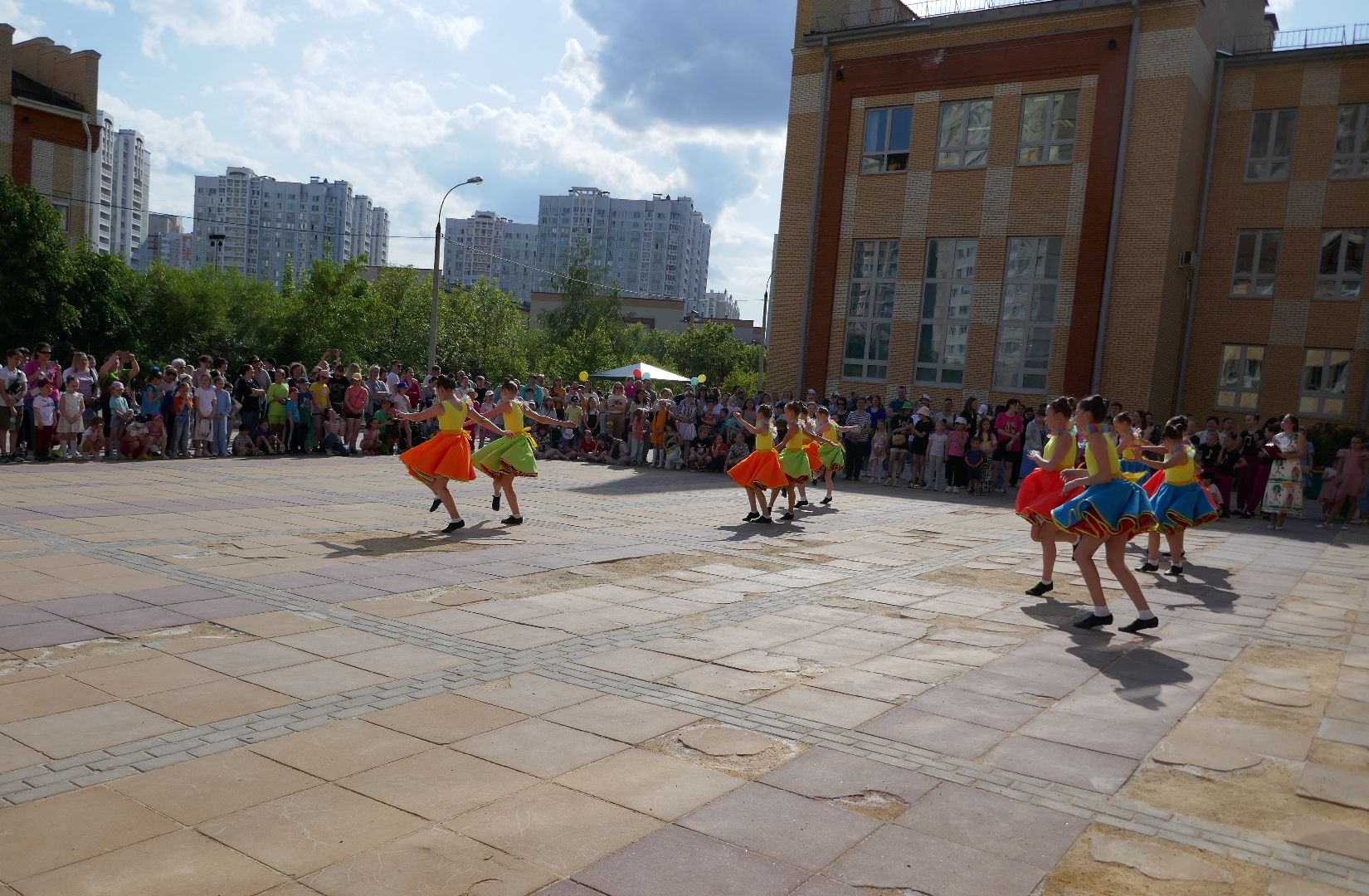 Подольск, праздник двора, соседи, лето, отдых