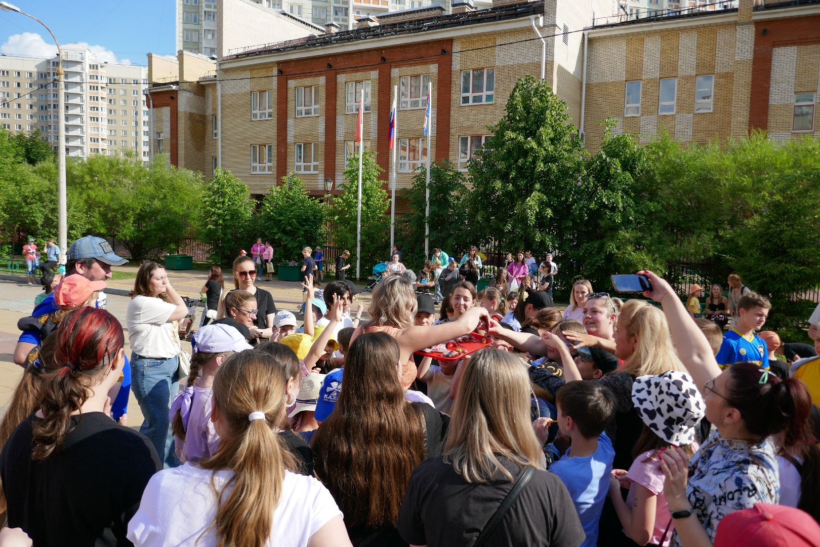 Подольск, праздник двора, соседи, лето, отдых