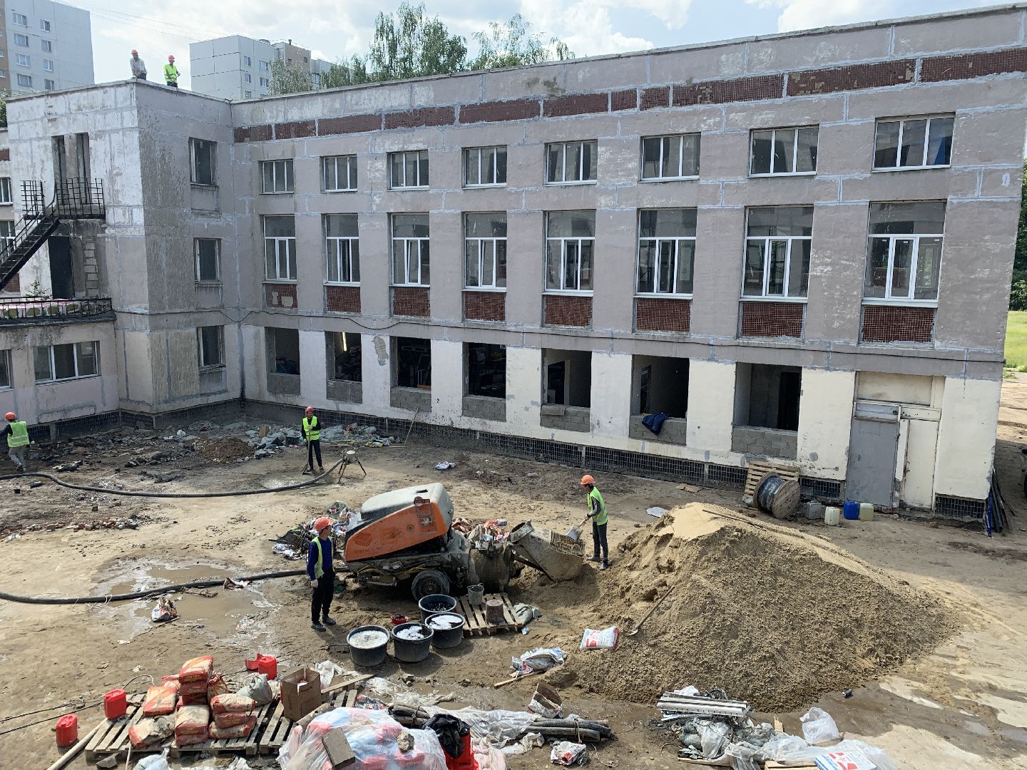 Балашиха, Подмосковье, строительство, капитальный ремонт, школы, стадионы